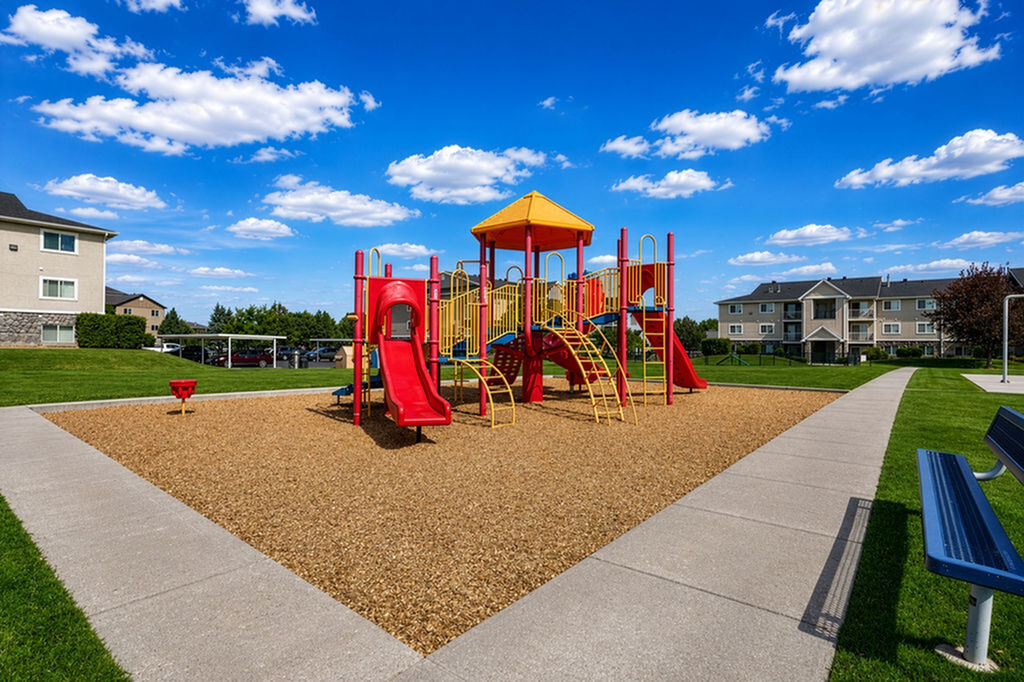 Colorful Playground Area