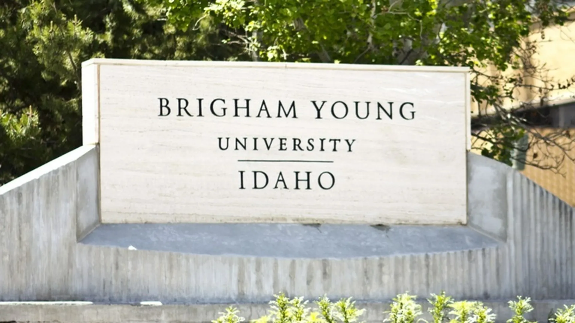 BYU-I Sign