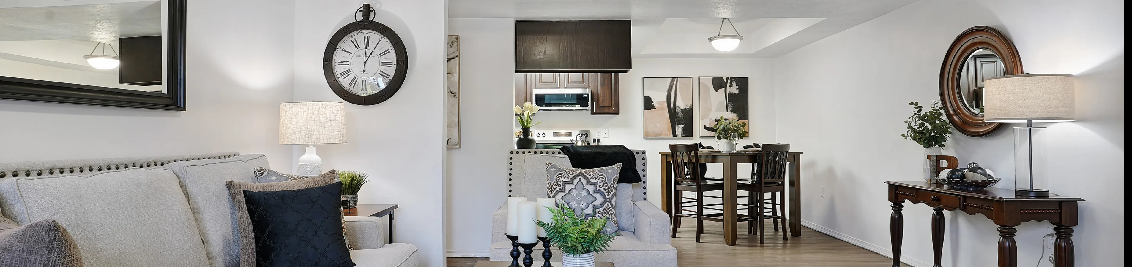 Cozy Living and Dining Area