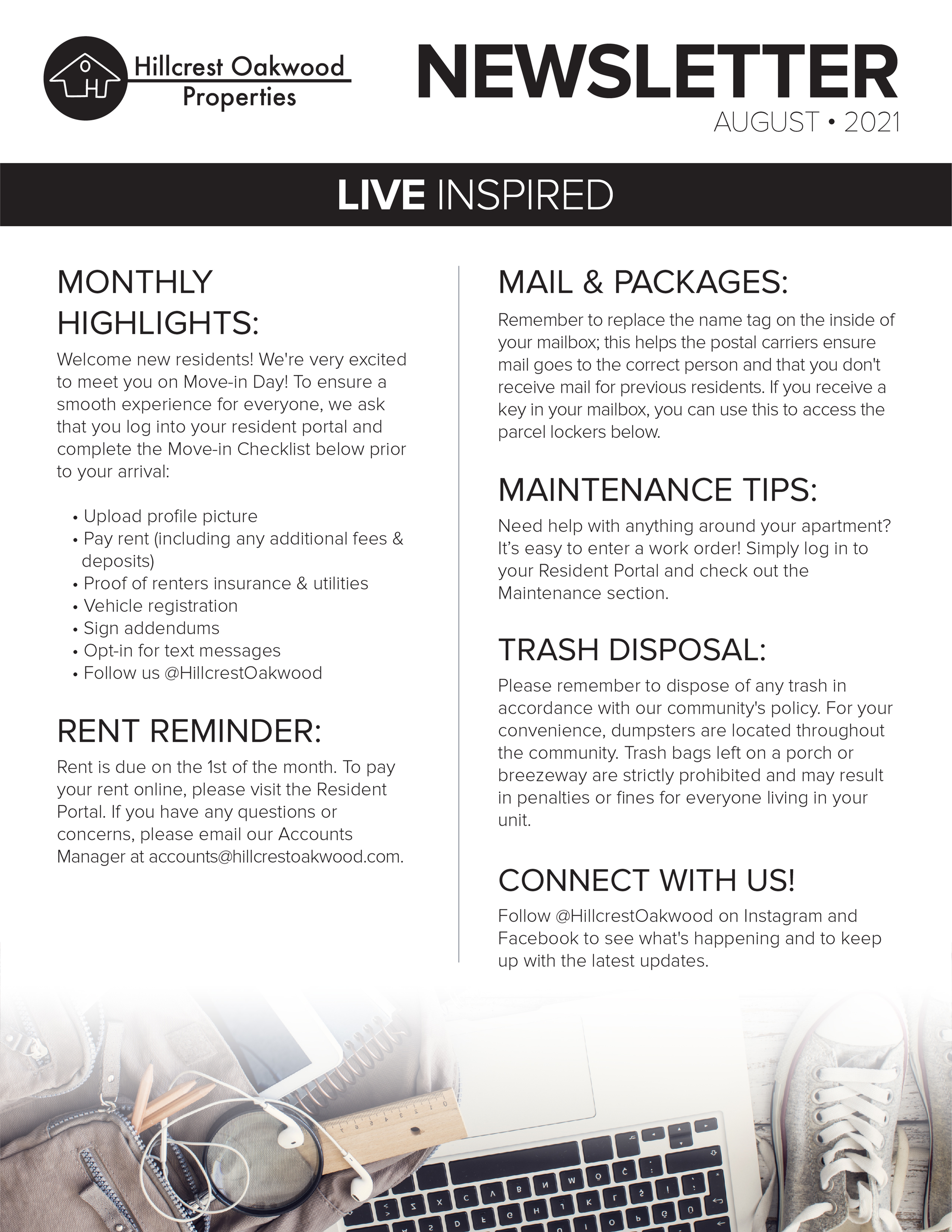 Monthly Updates & Upcoming Events (August)-image