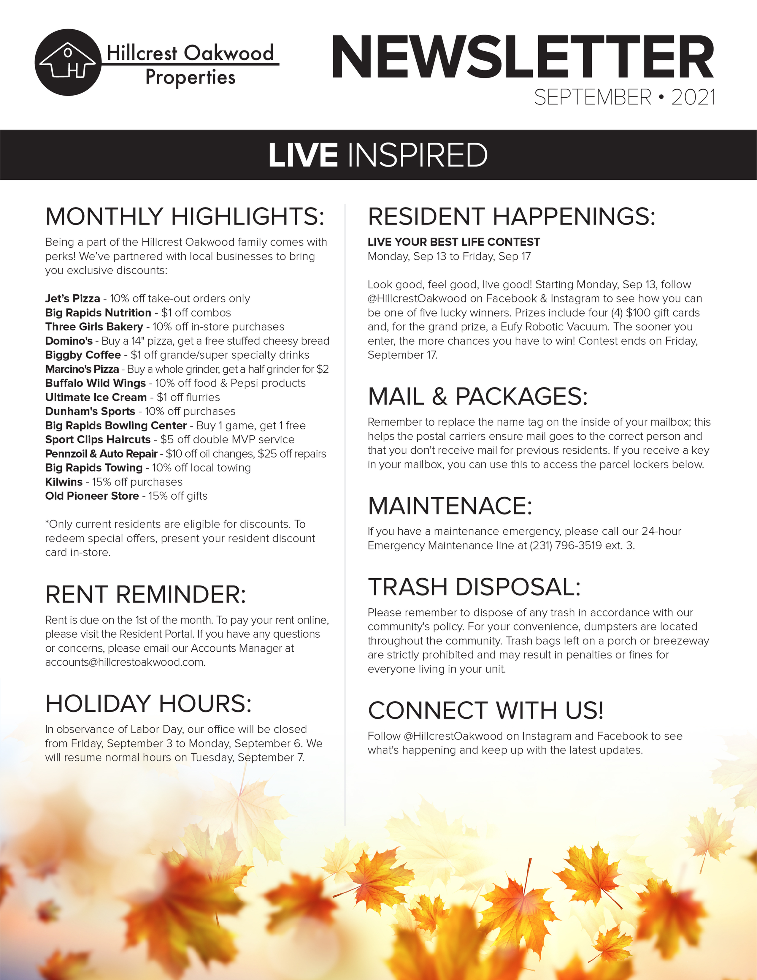 Monthly Updates & Upcoming Events (September)-image