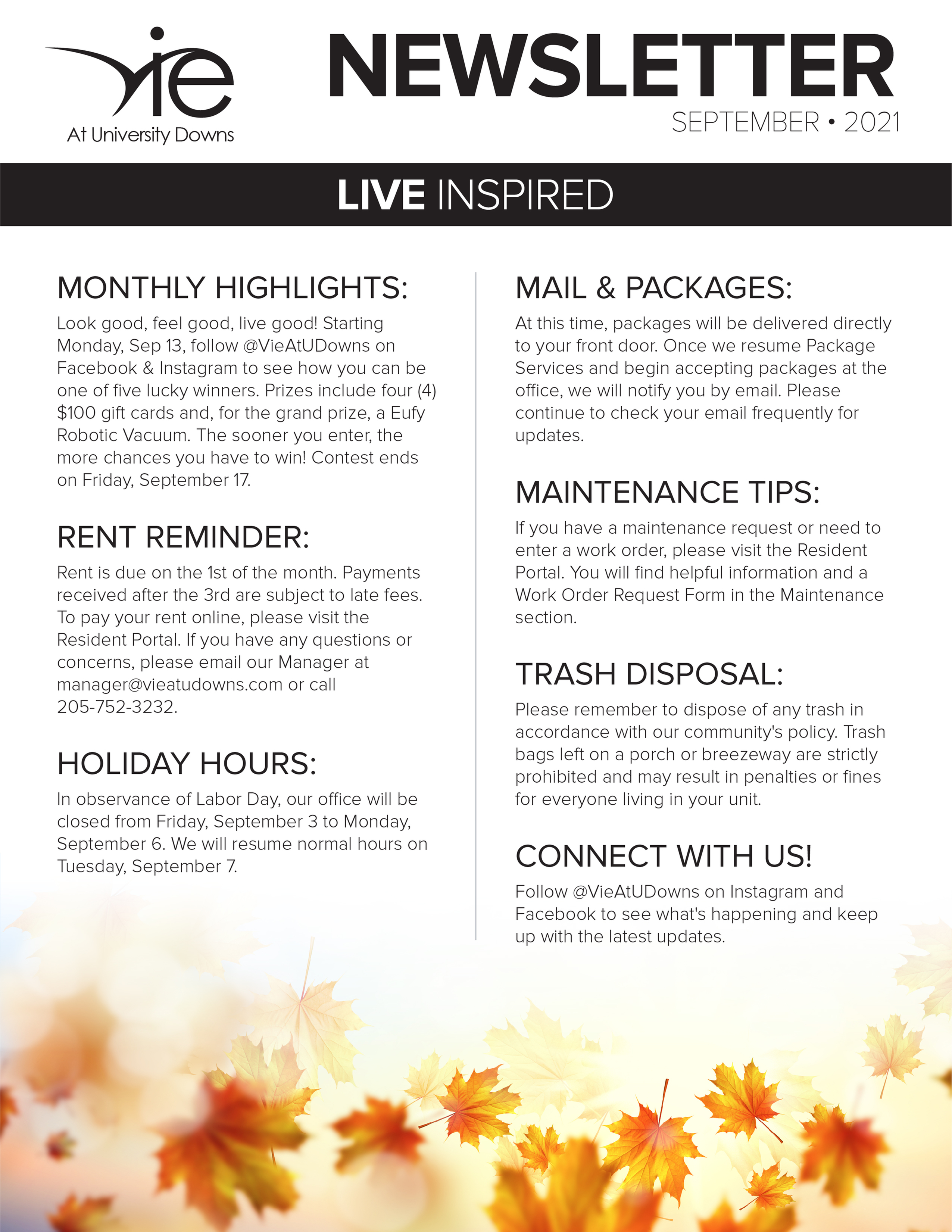 Monthly Updates & Upcoming Events (September)-image