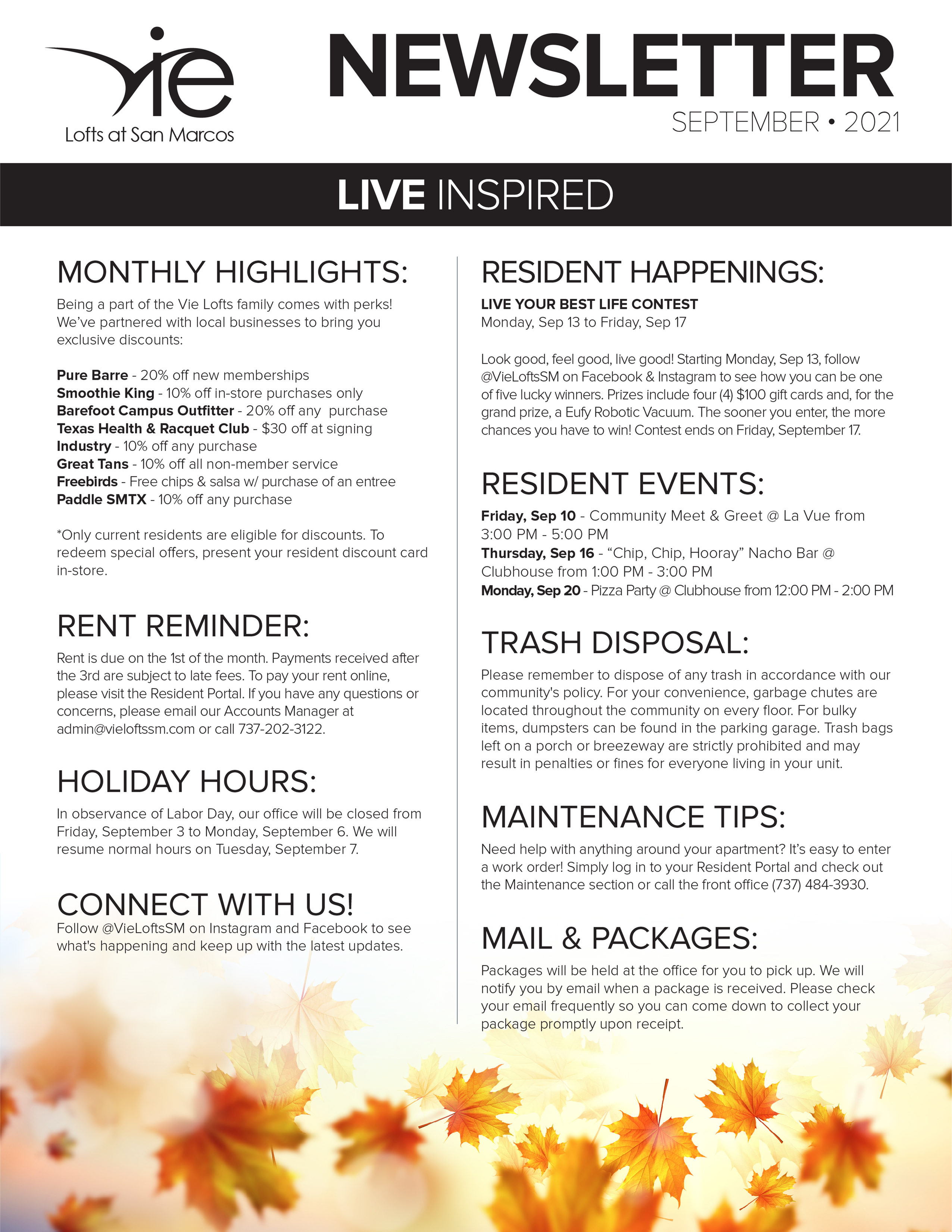 Monthly Updates & Upcoming Events (September)-image