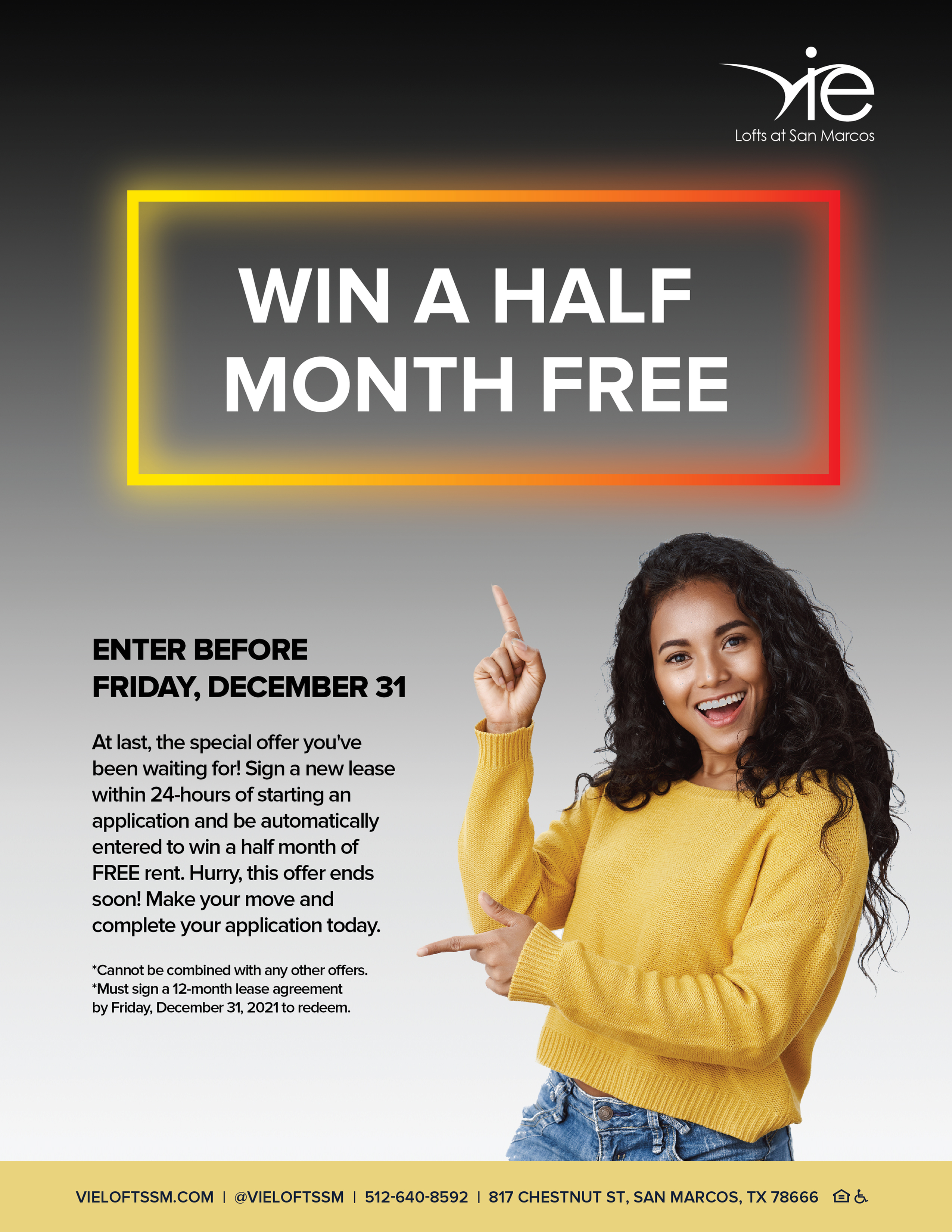Sign Today, Win FREE Rent! Deal Ends December 31-image