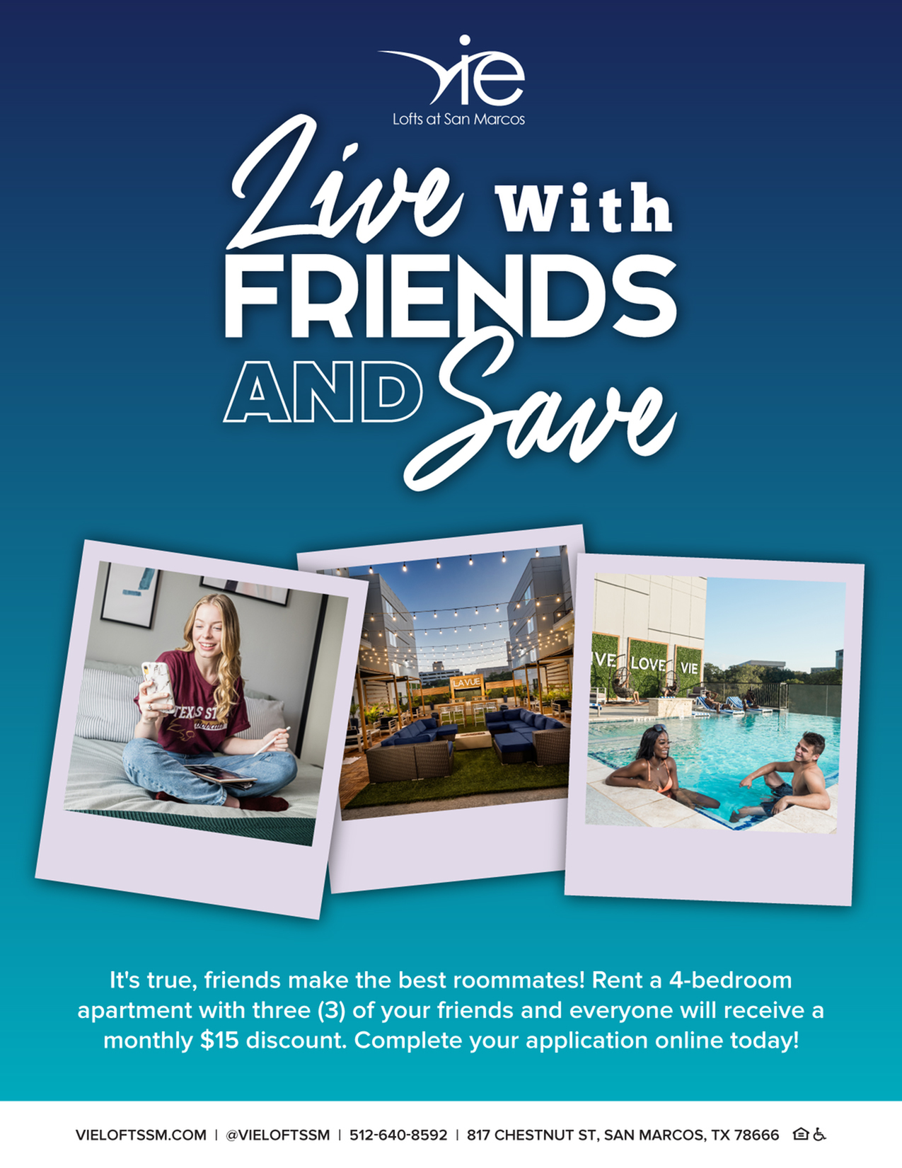 Live with Friends and SAVE-image