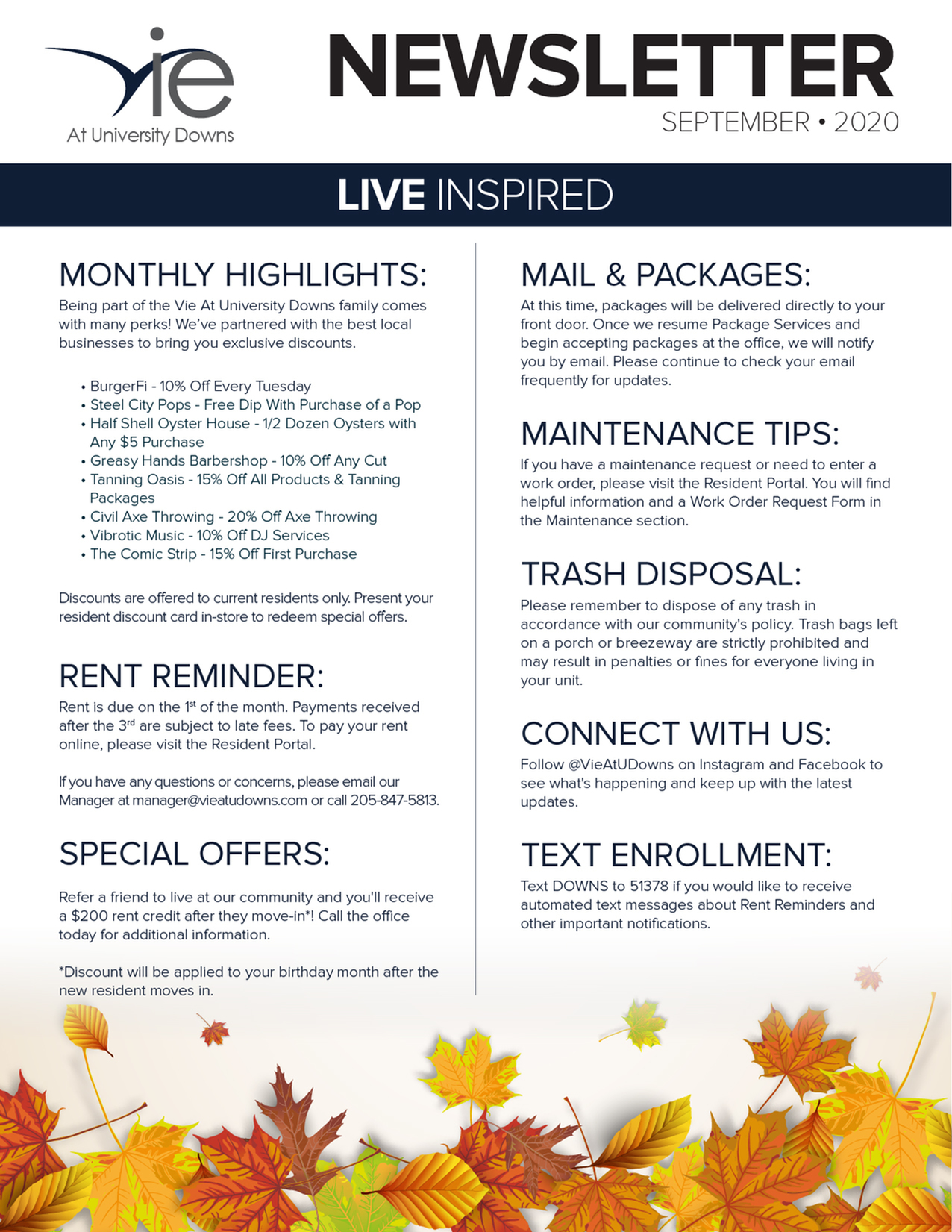 Monthly Updates & Upcoming Events (September)-image