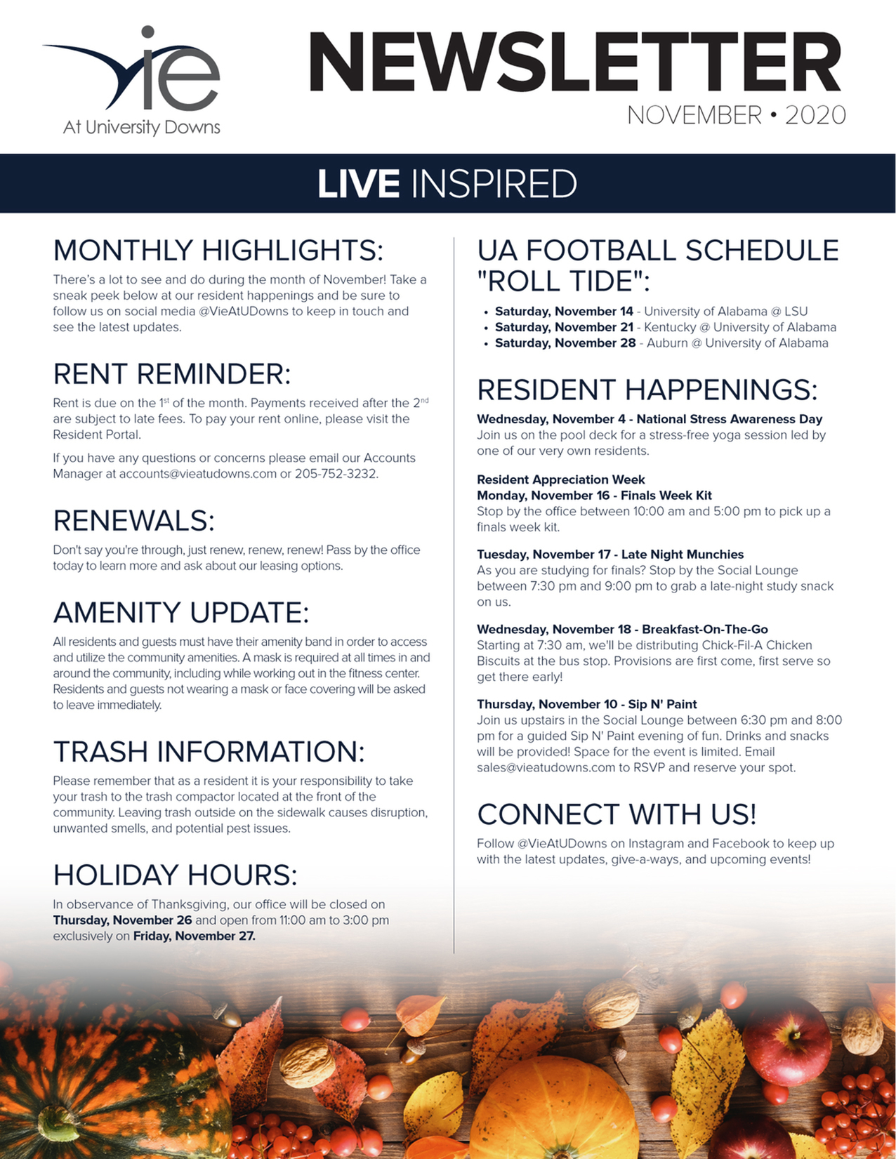 Monthly Updates & Upcoming Events (November)-image