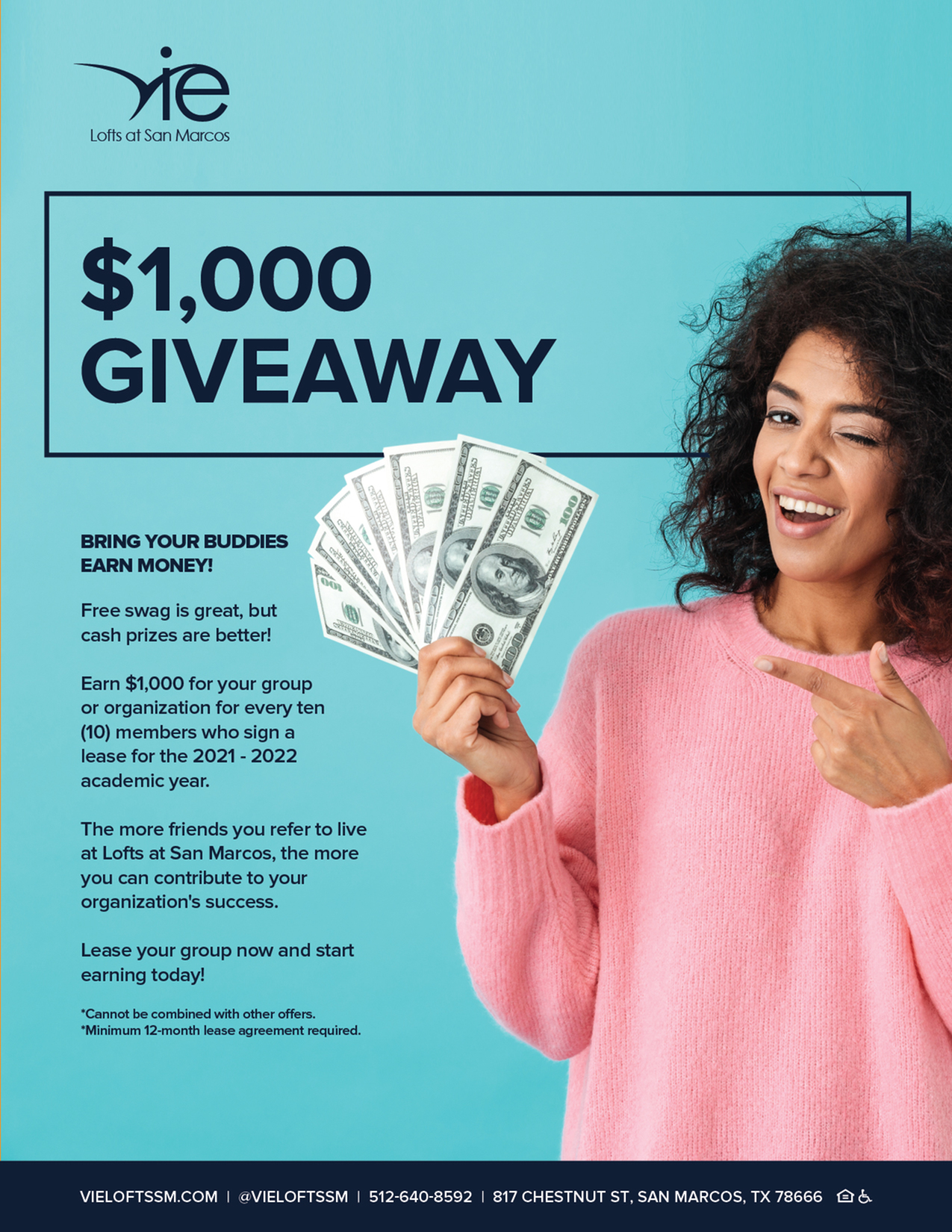 $1,000 Giveaway Starts Now!