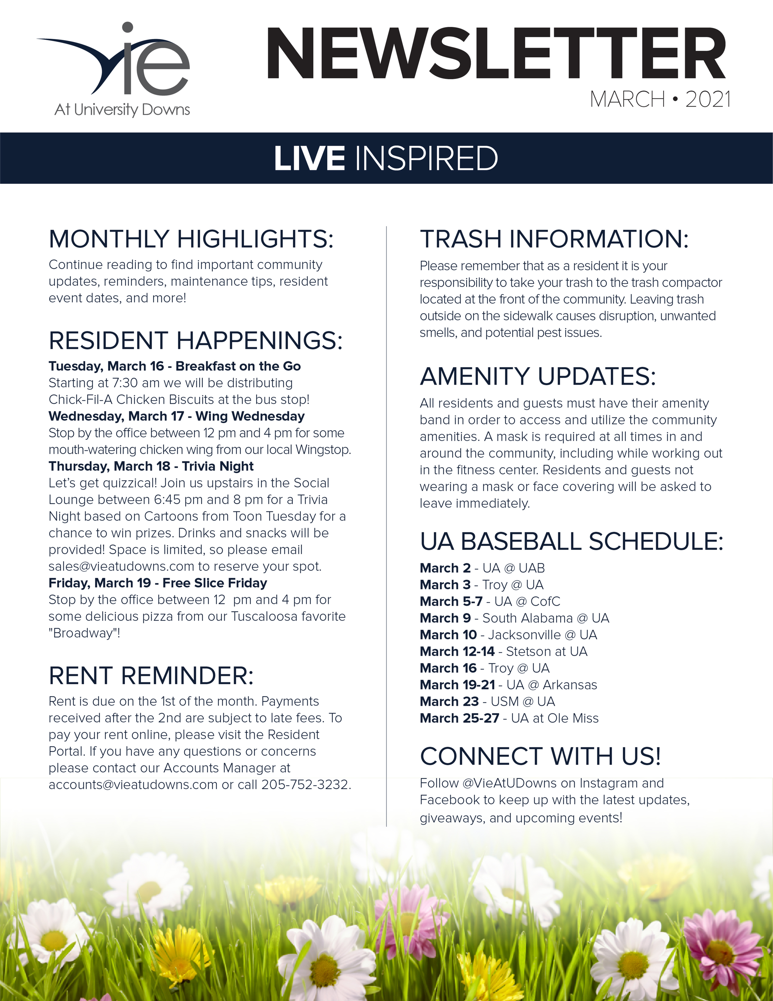 Monthly Updates & Upcoming Events (March)-image