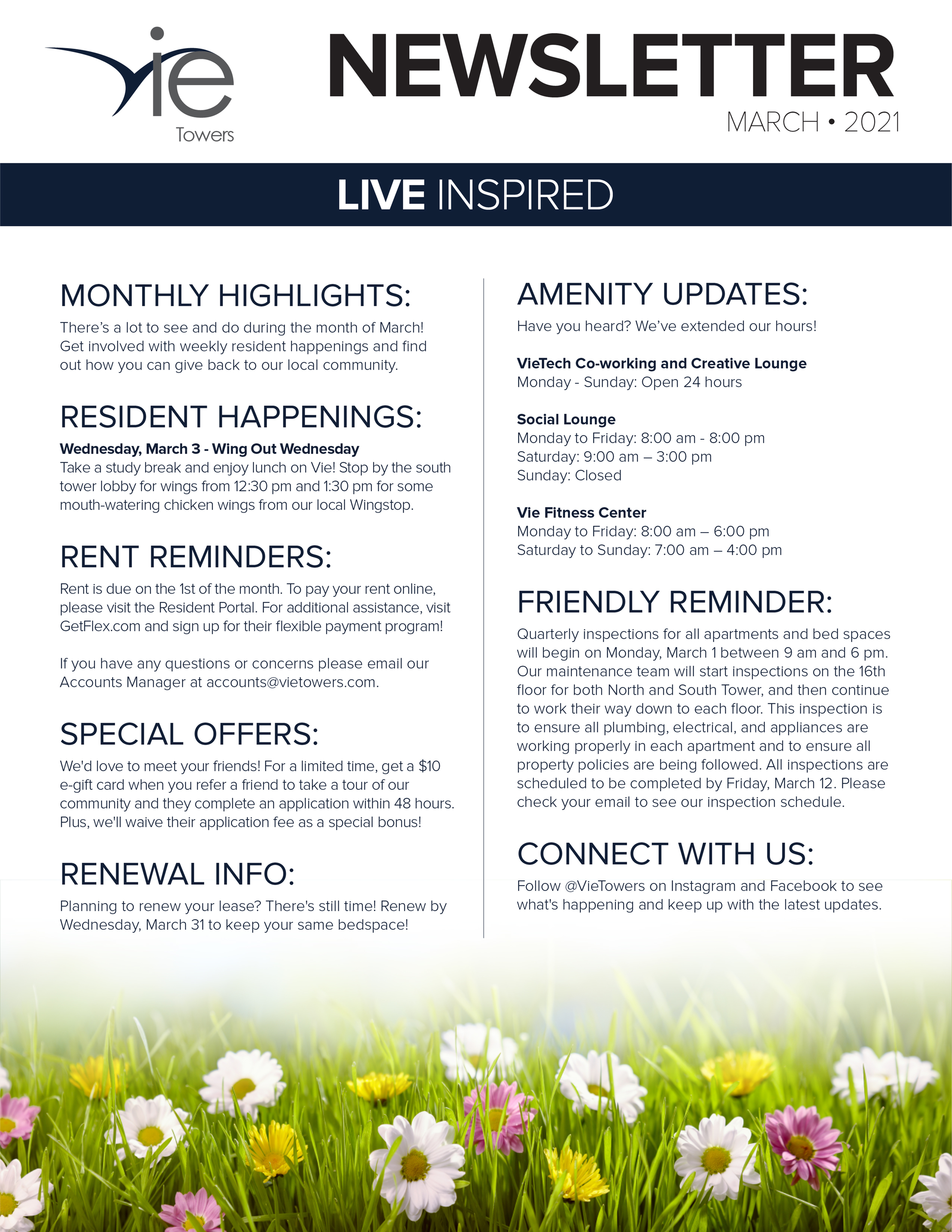 Monthly Updates & Upcoming Events (March)-image