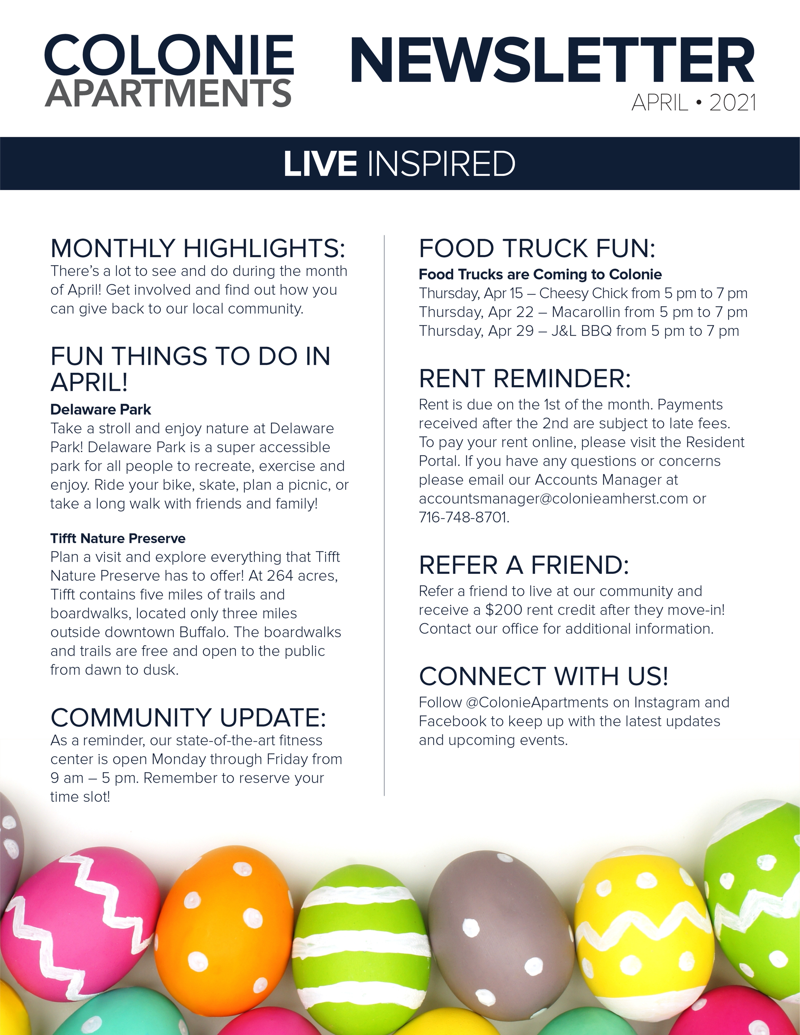 Monthly Updates & Upcoming Events (April)-image