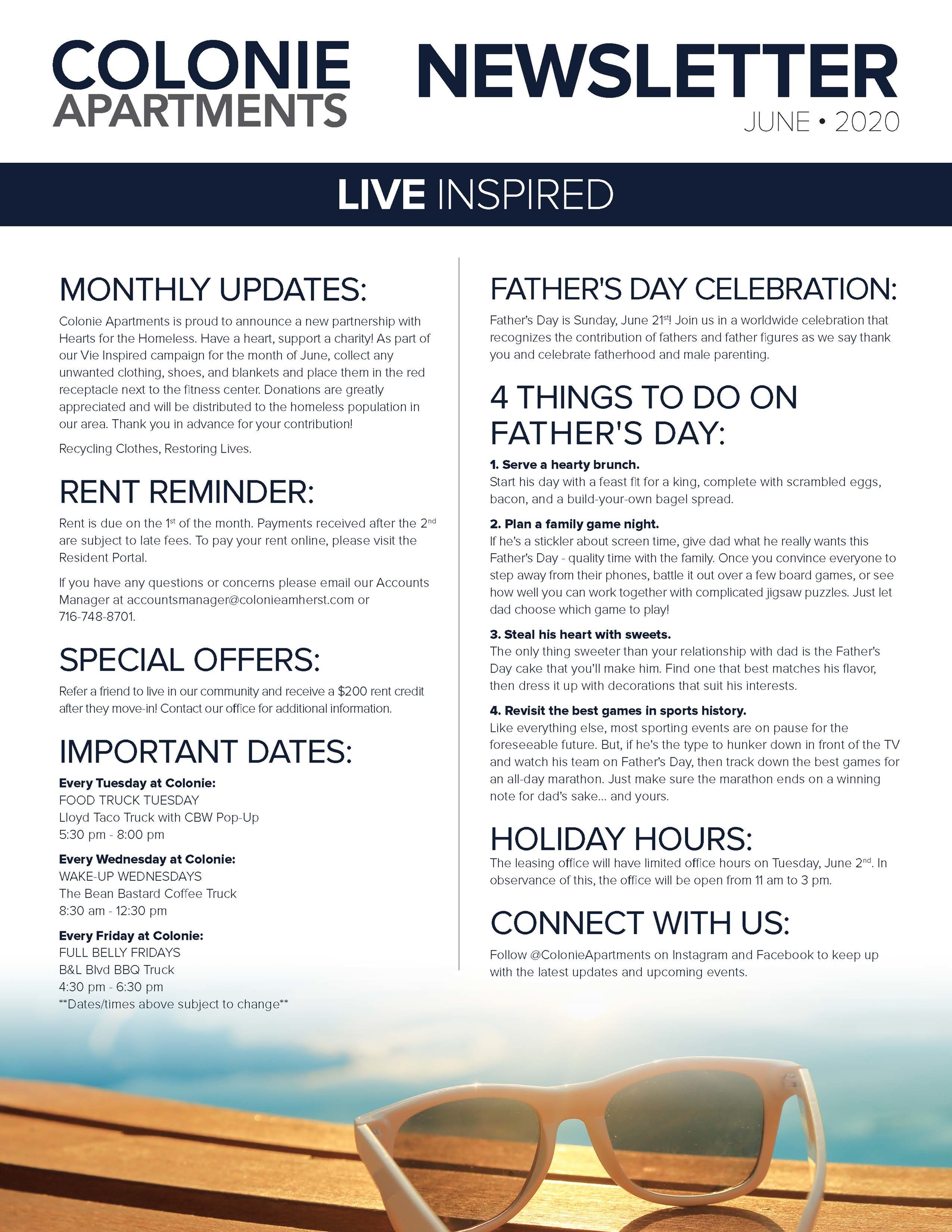 Monthly Updates & Upcoming Events (June)-image