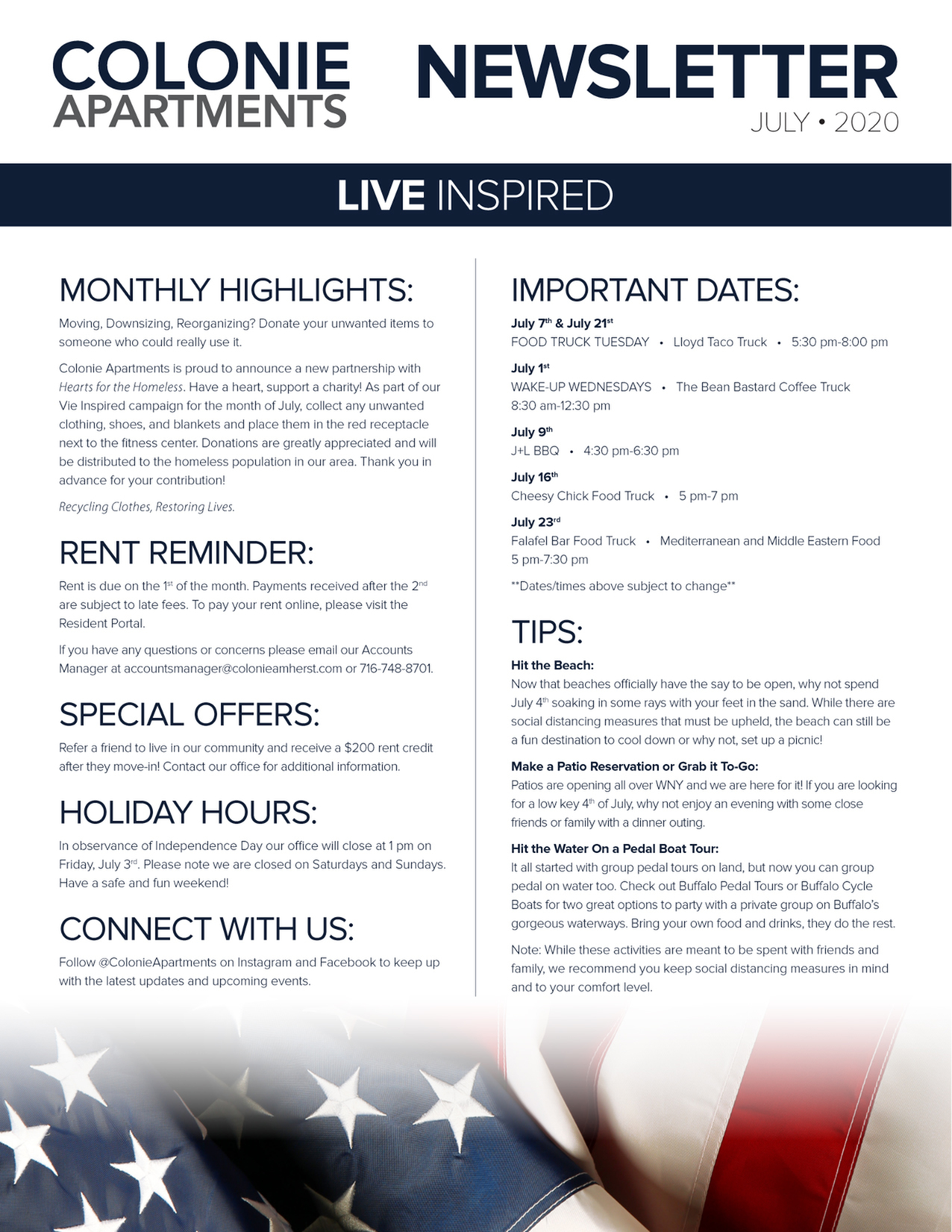 Monthly Updates & Upcoming Events (July)-image