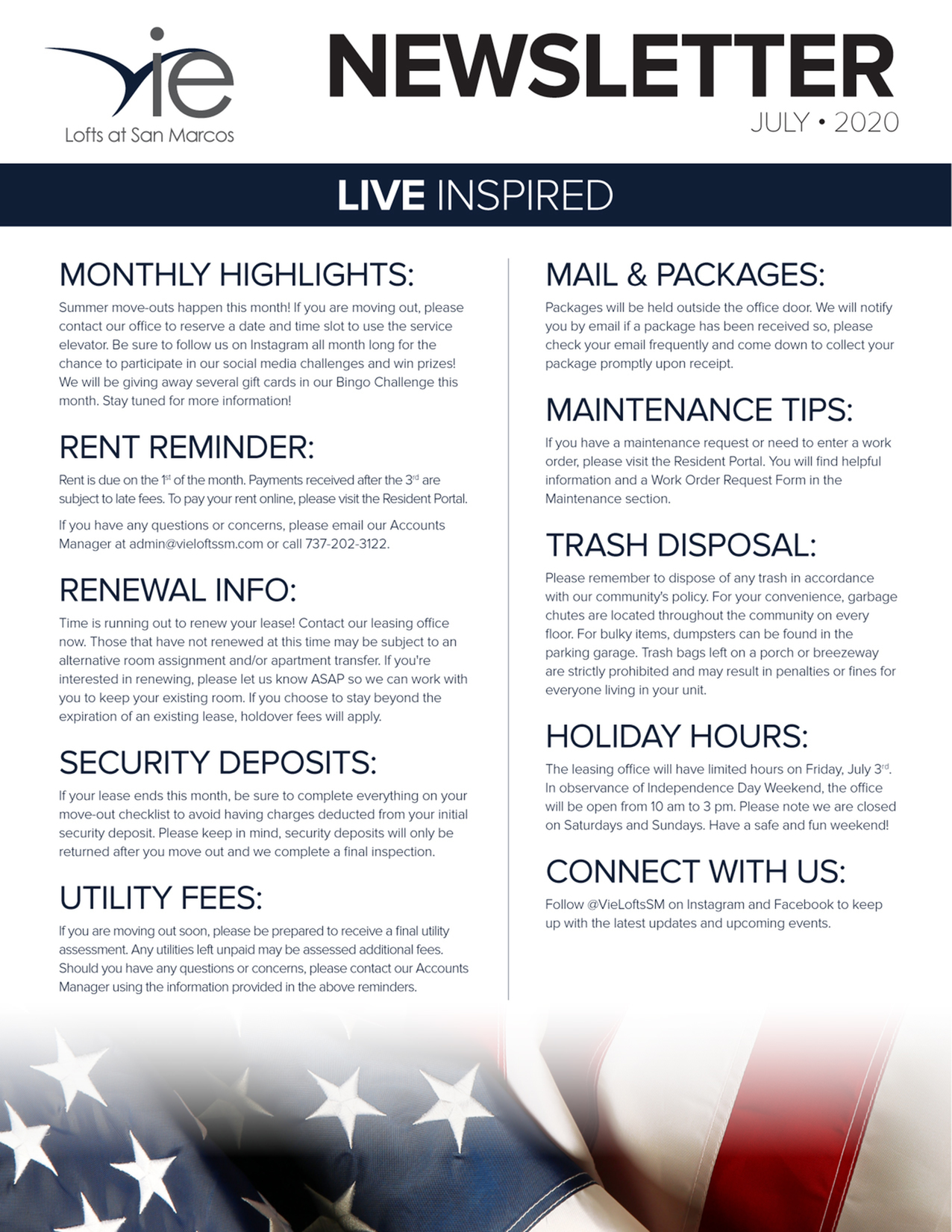 Monthly Updates & Upcoming Events (July)-image