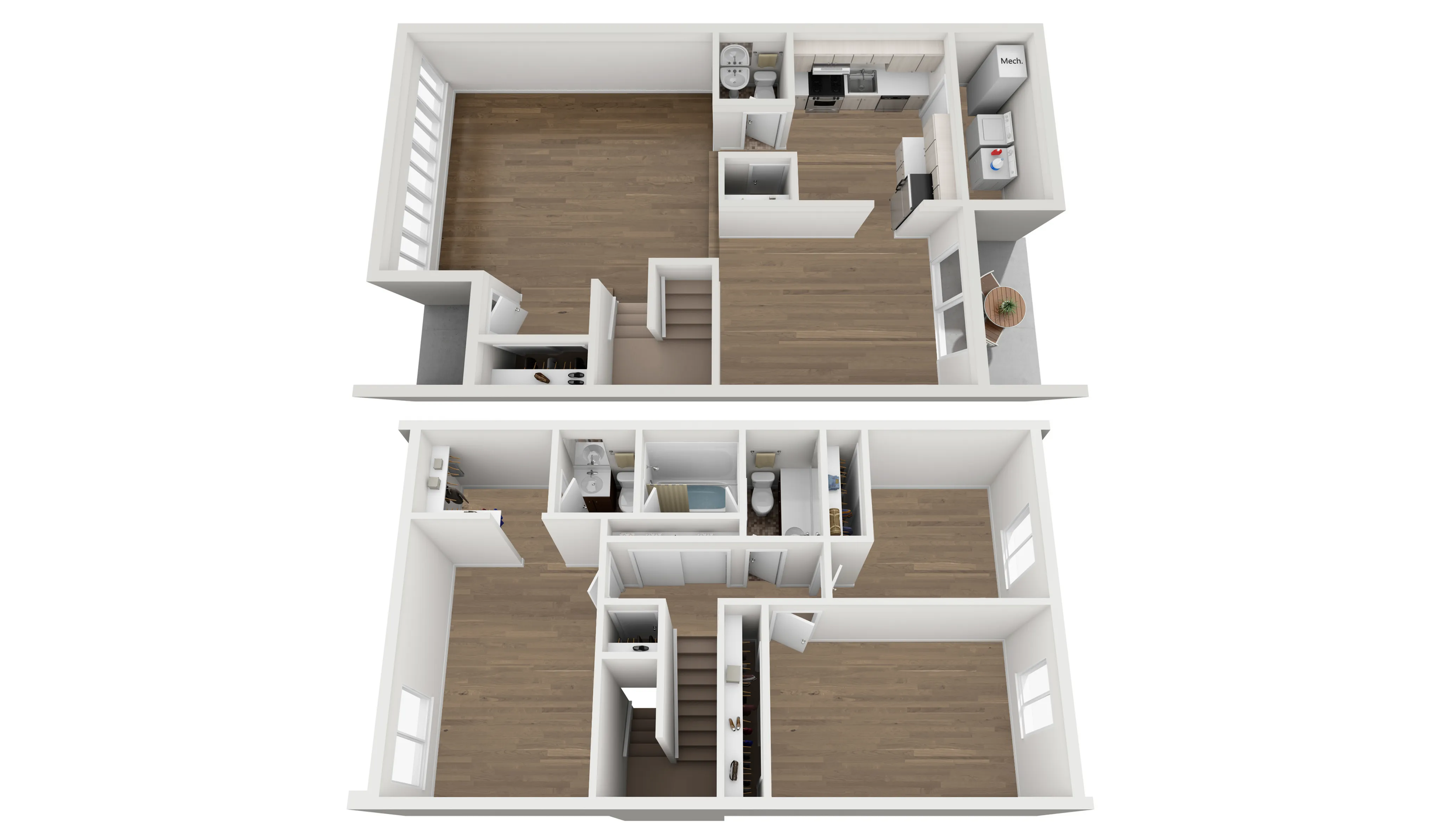 3 Bedroom Floorplan
