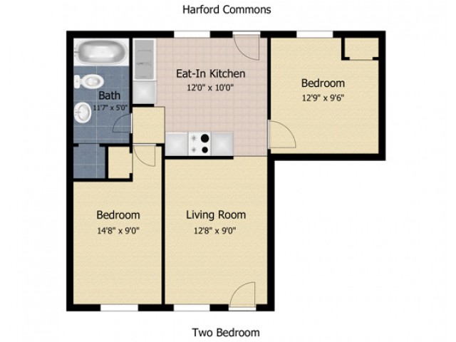 2 Bedroom Apartment