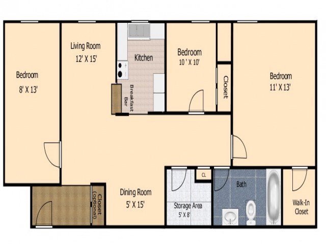 3 Bedroom