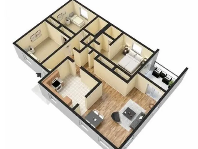 3 Bedroom 2 Bath