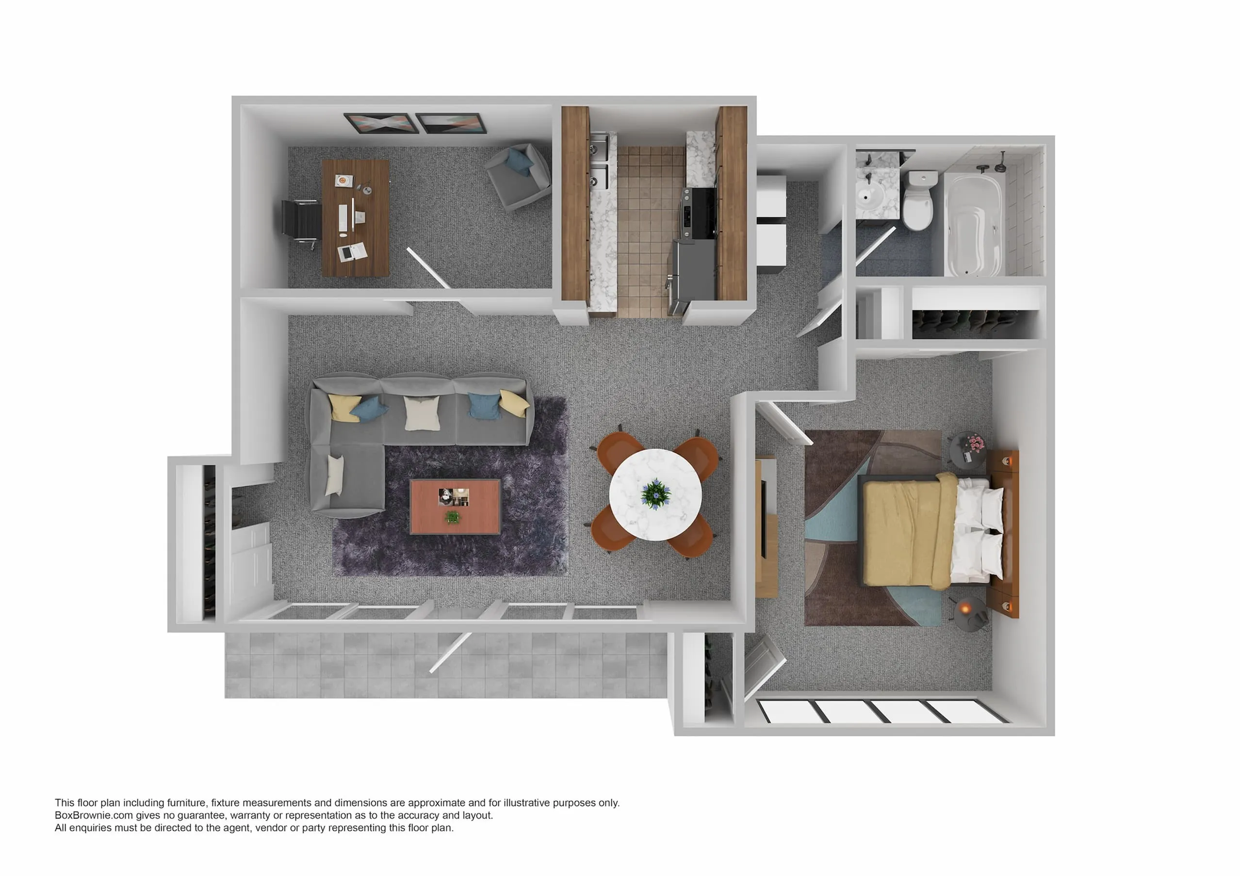 Windsor Forest 1 Bedroom w/ Den