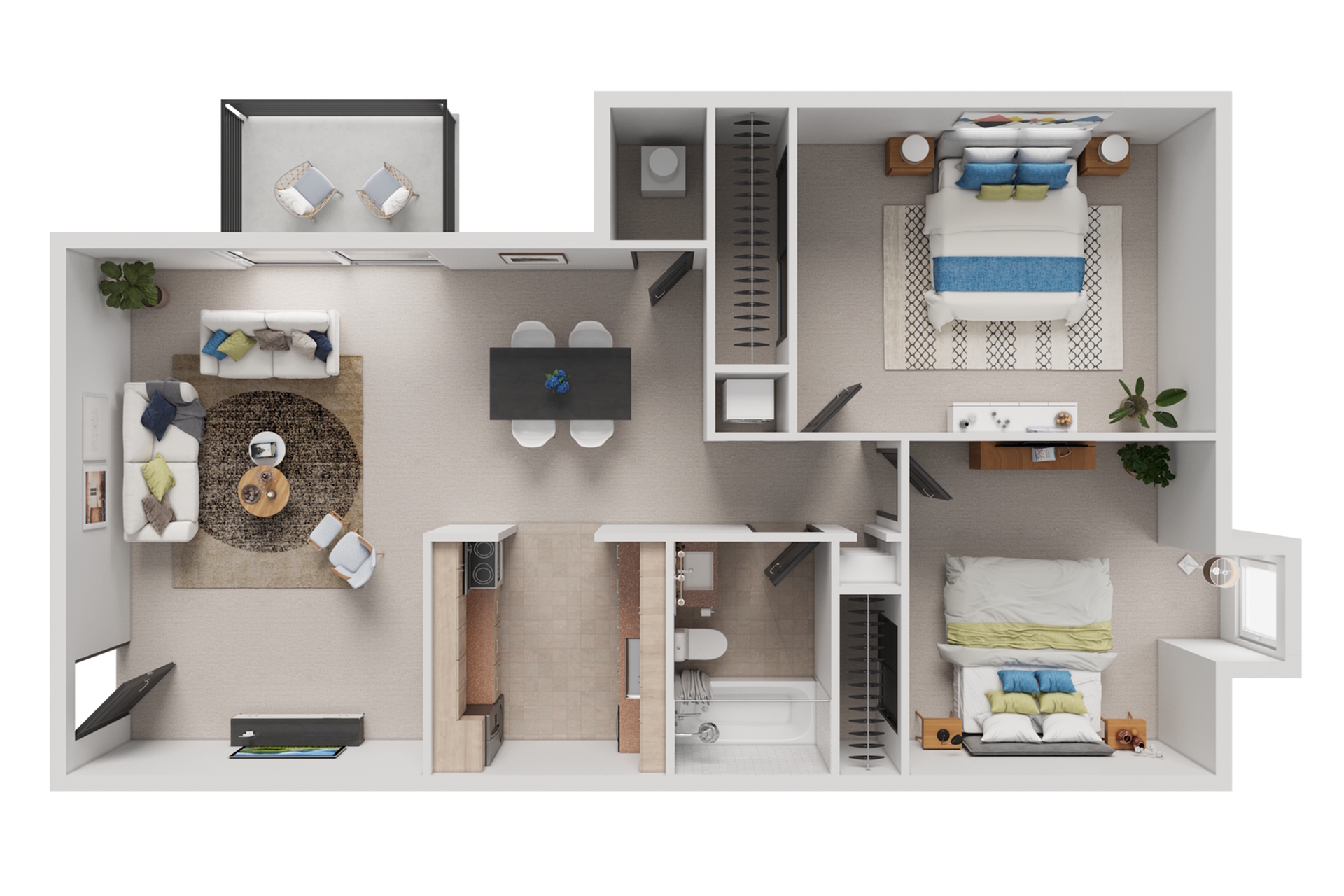 2 Bedroom Deluxe