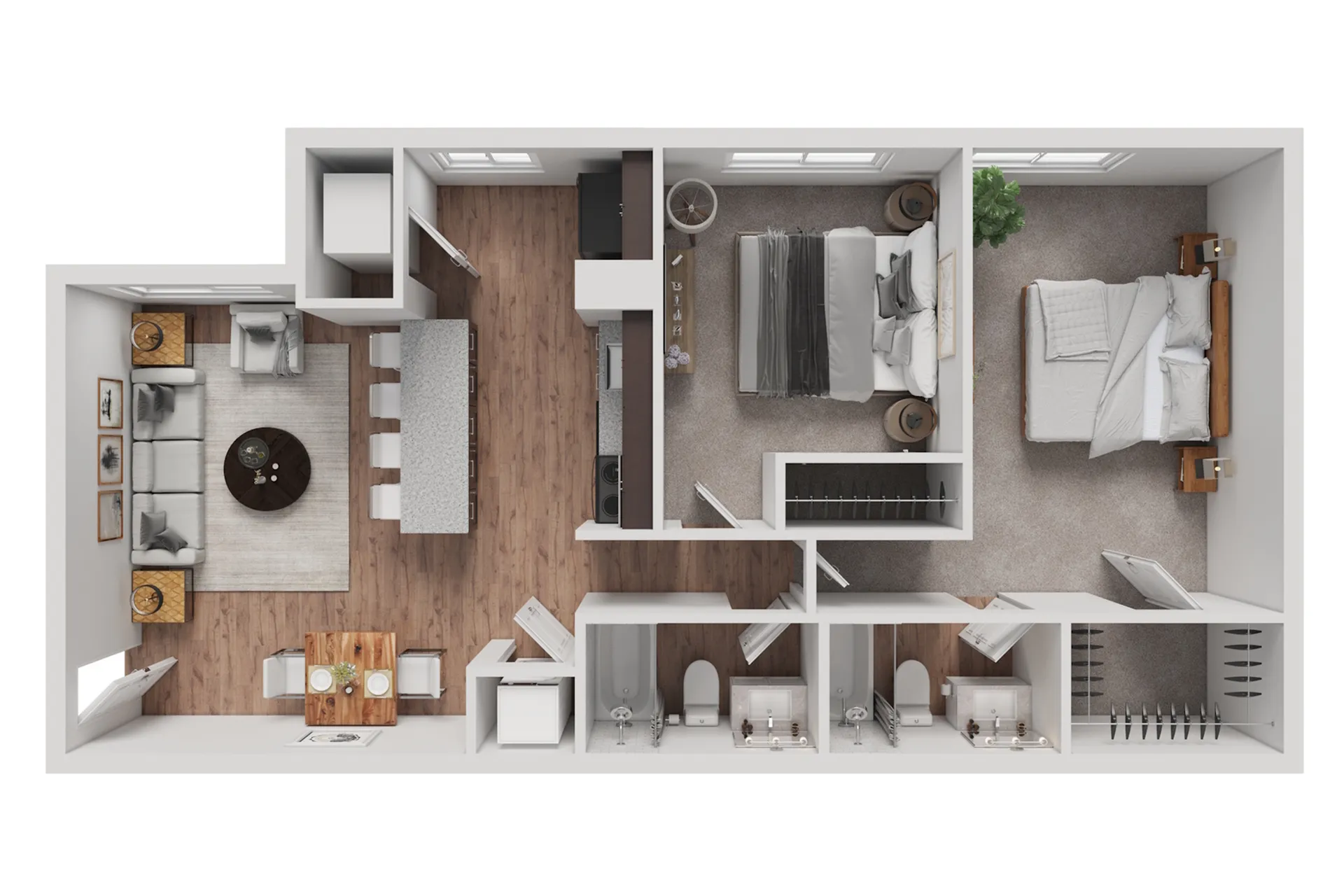 2 Bedroom 2 Bath