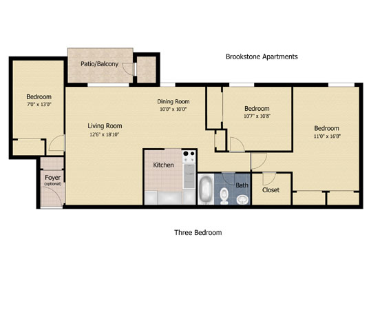 3 Bedroom