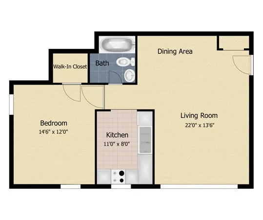 1 Bedroom Executive