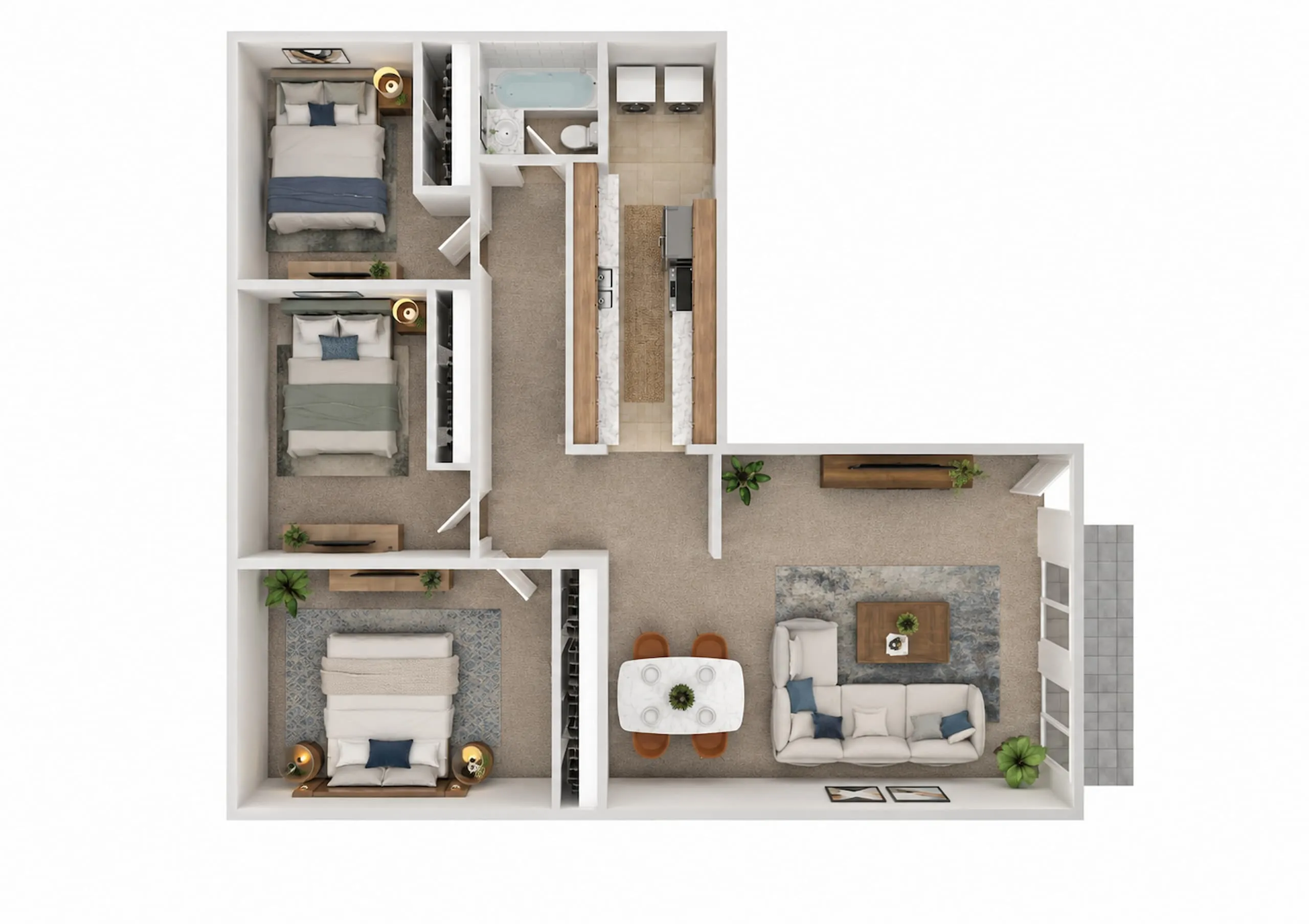 3 Bedroom