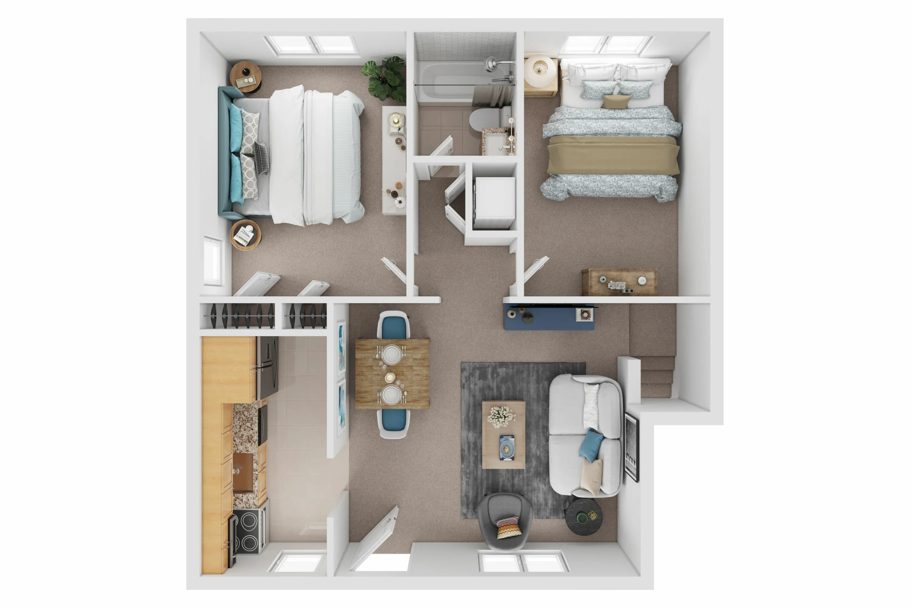 Seton Park  - 2 Bedroom 2nd Floor