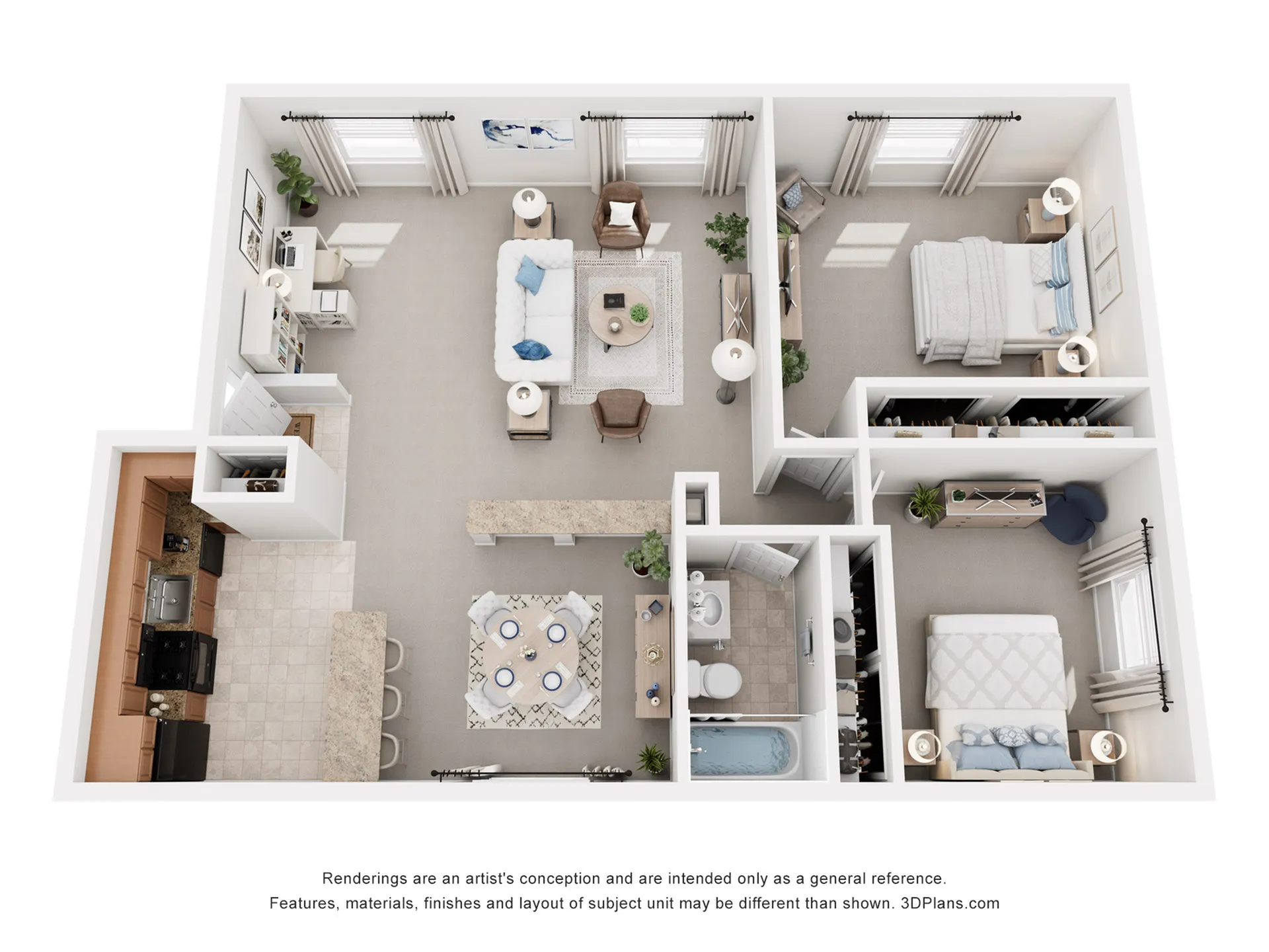 2 Bedroom