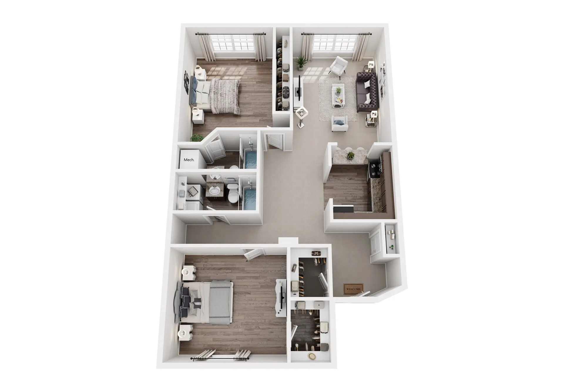 2 Bedroom