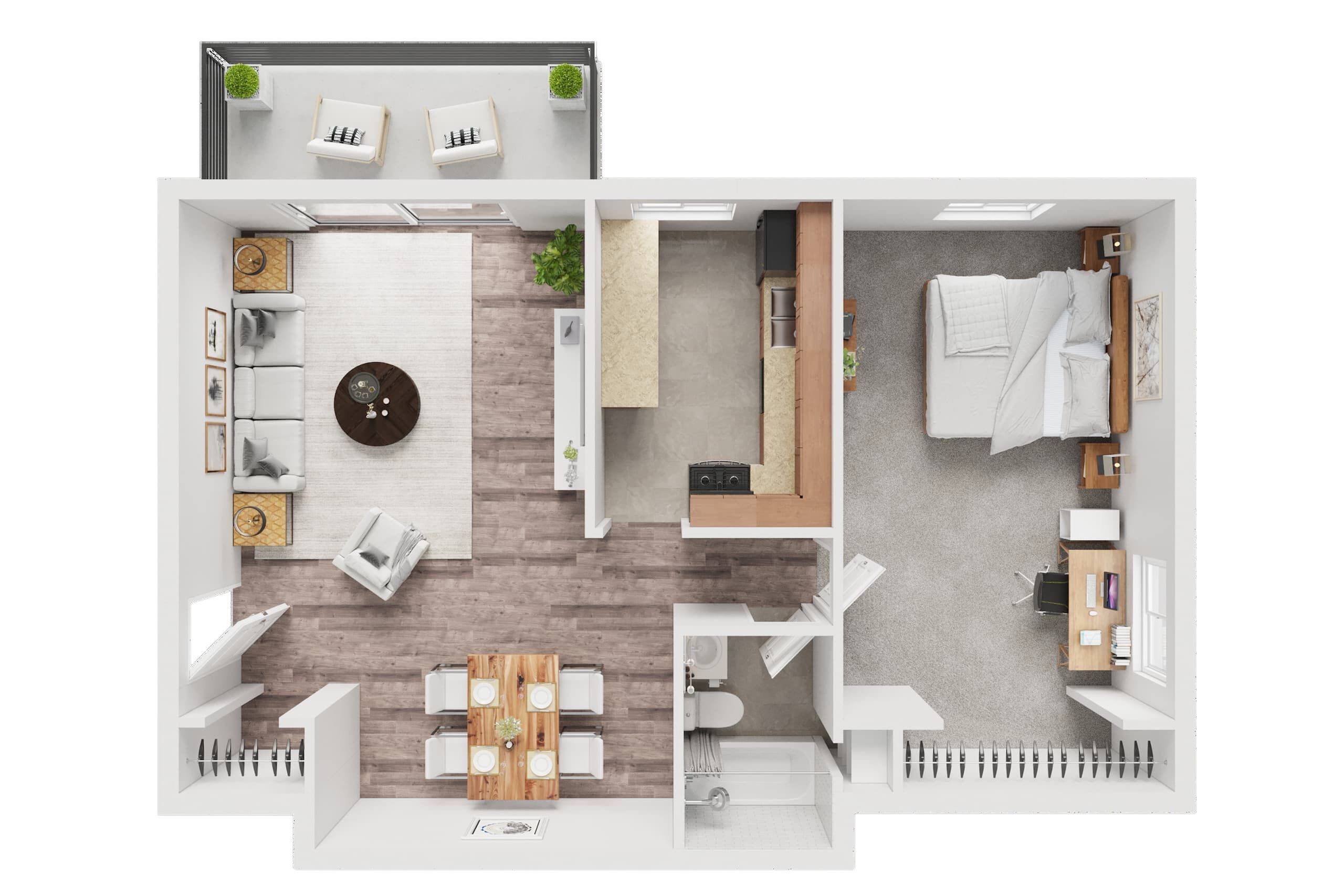 1 Bedroom Executive