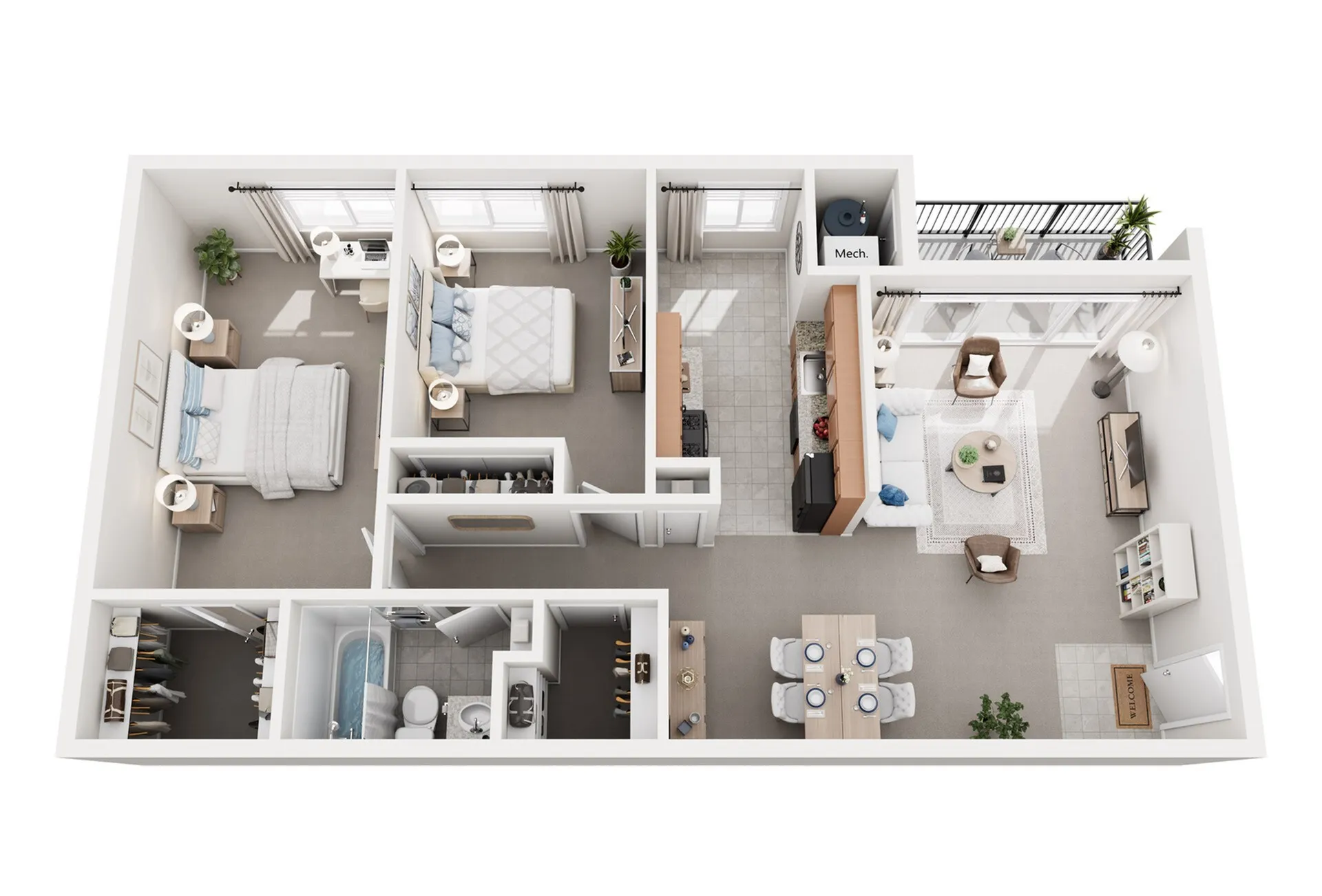 2 Bedroom Deluxe