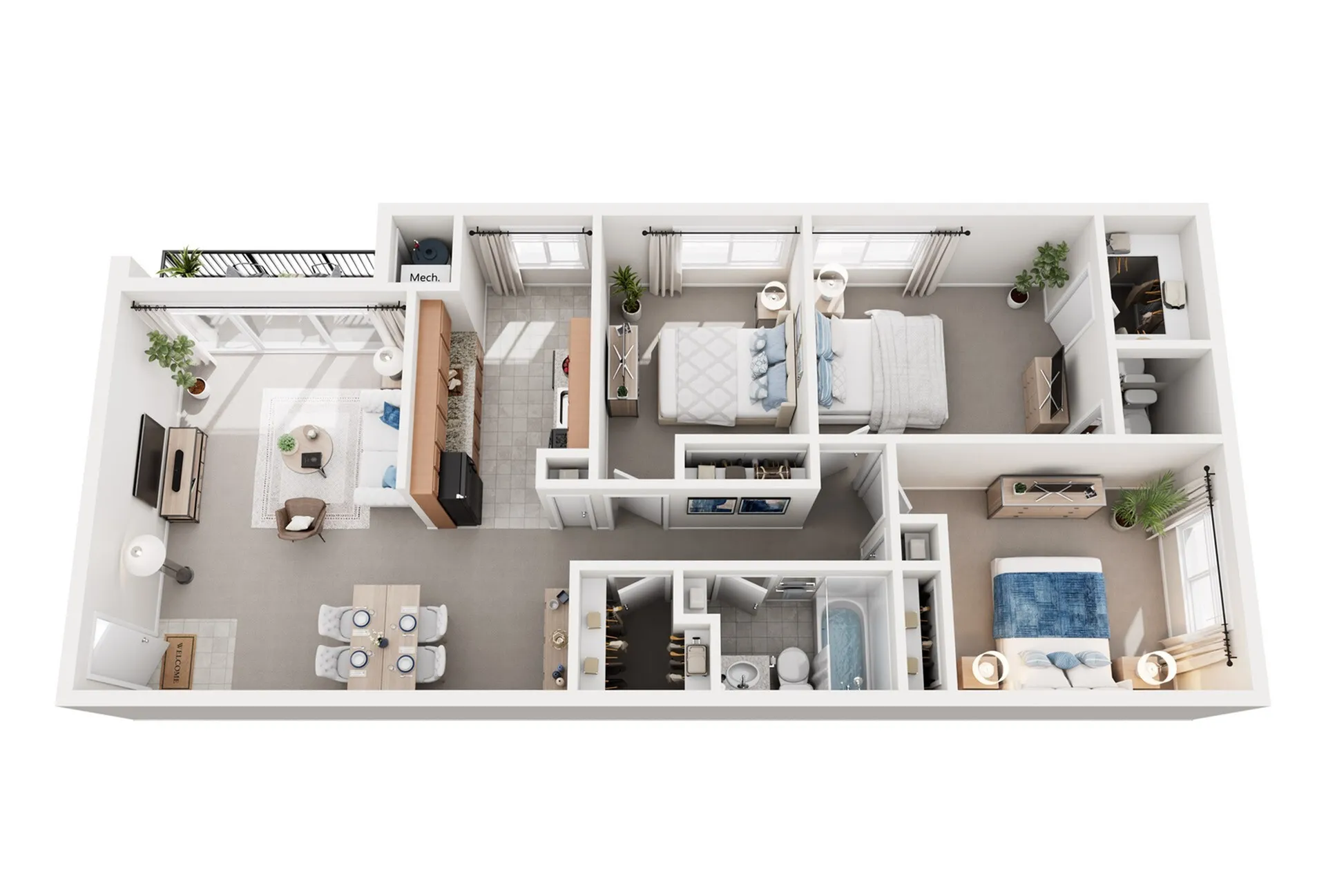 3 Bed 1.5 Bath Executive