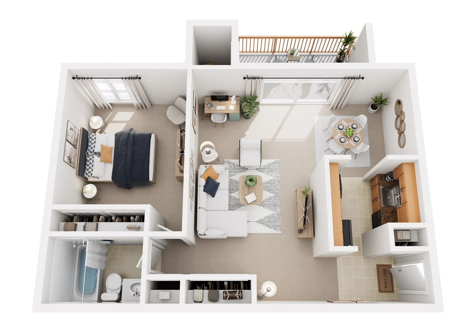 1 Bedroom