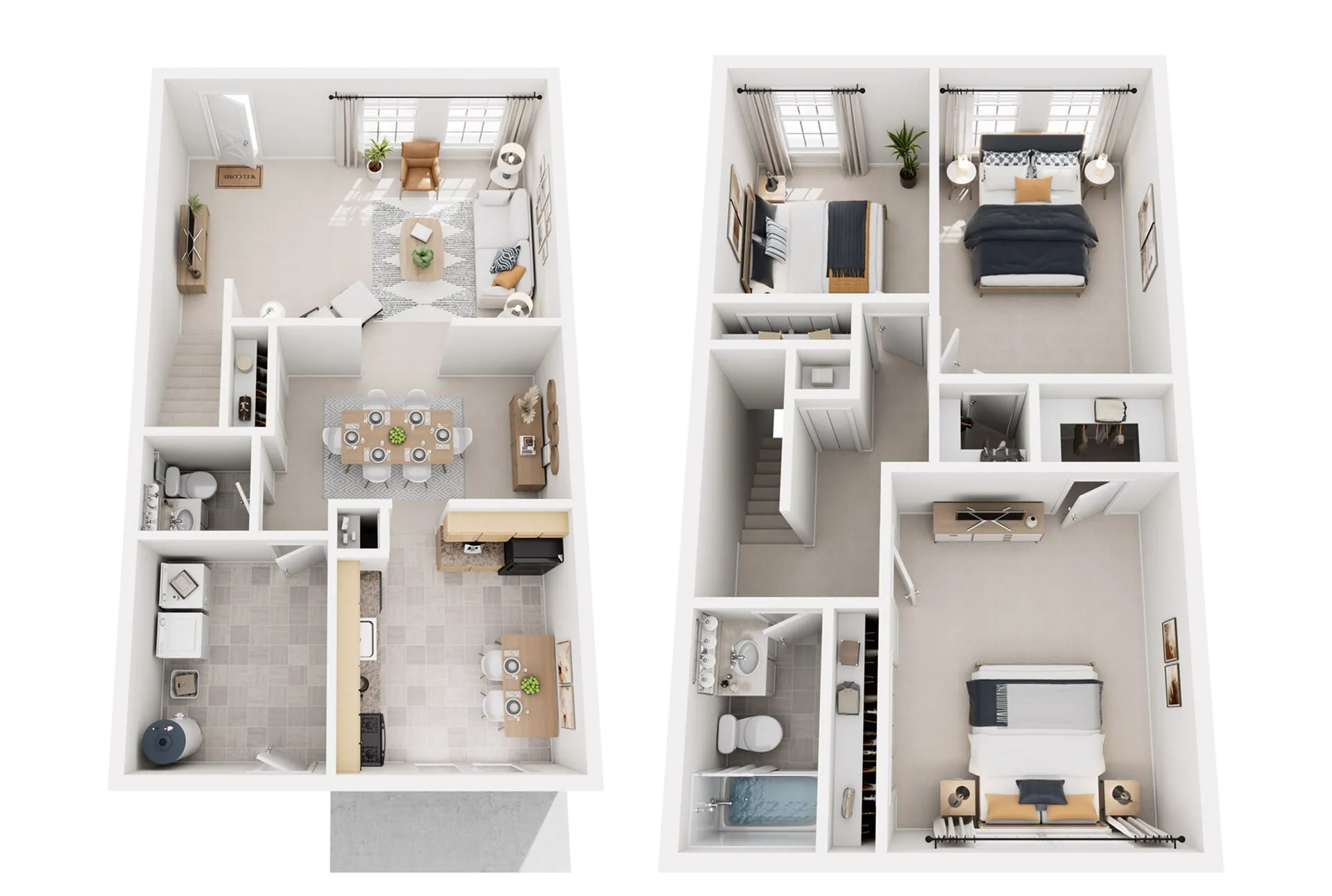 3 Bedroom Townhome