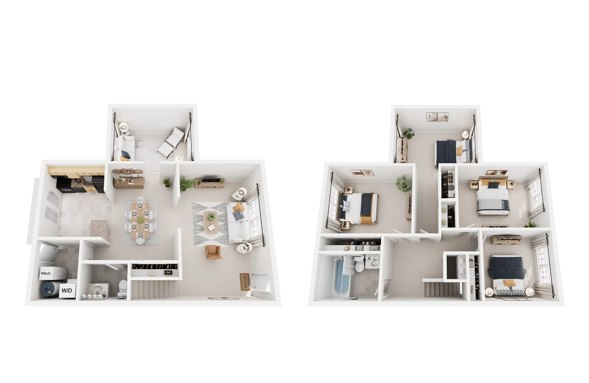 4 Bedroom Townhome