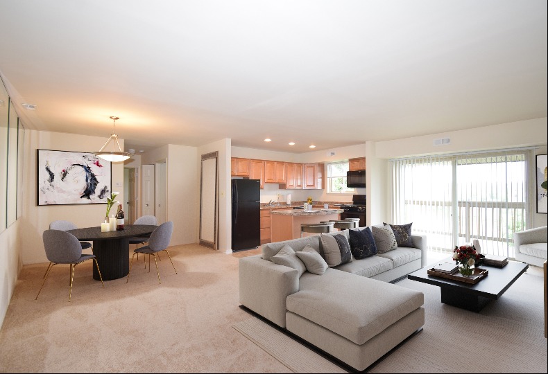 Fellowship Court Living/Dining/Kitchen