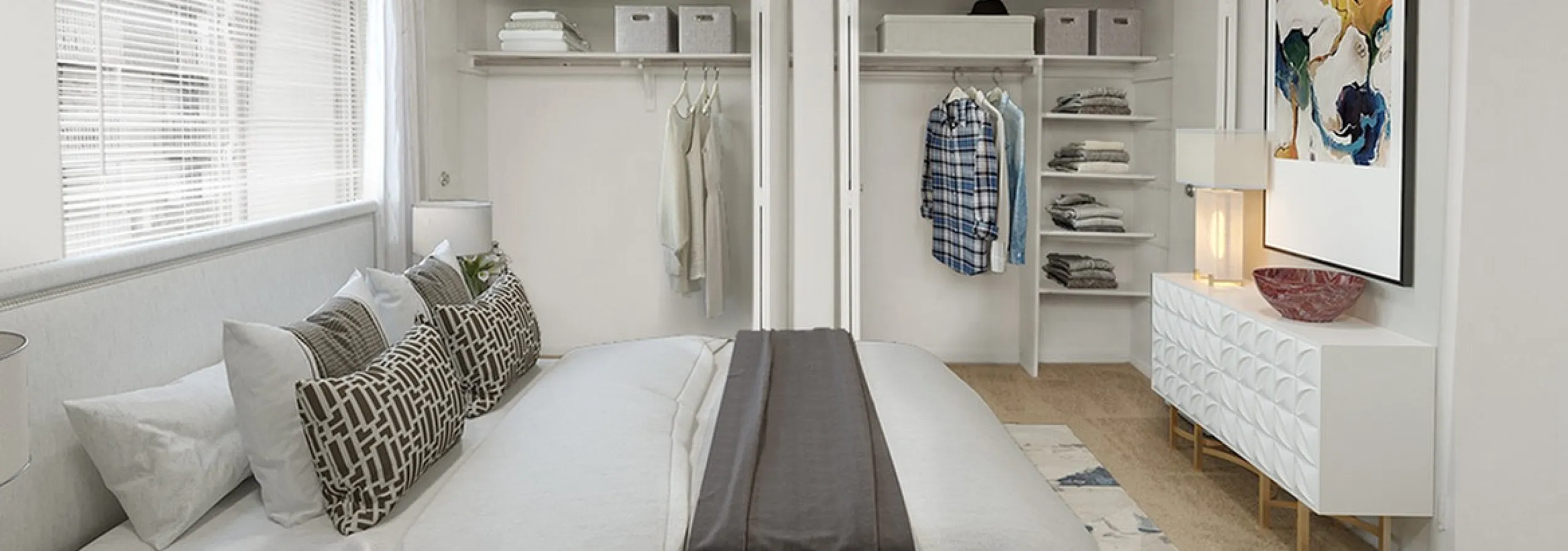 Hamlet West Apartments and Townhomes Bedroom