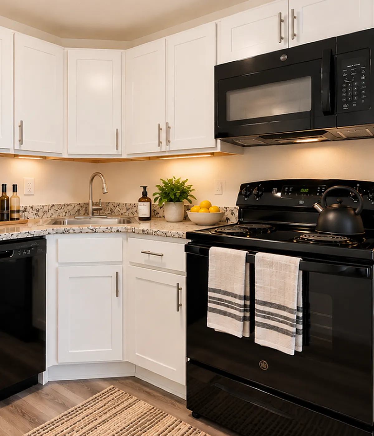 Canyon Square Kitchen Available Apartment