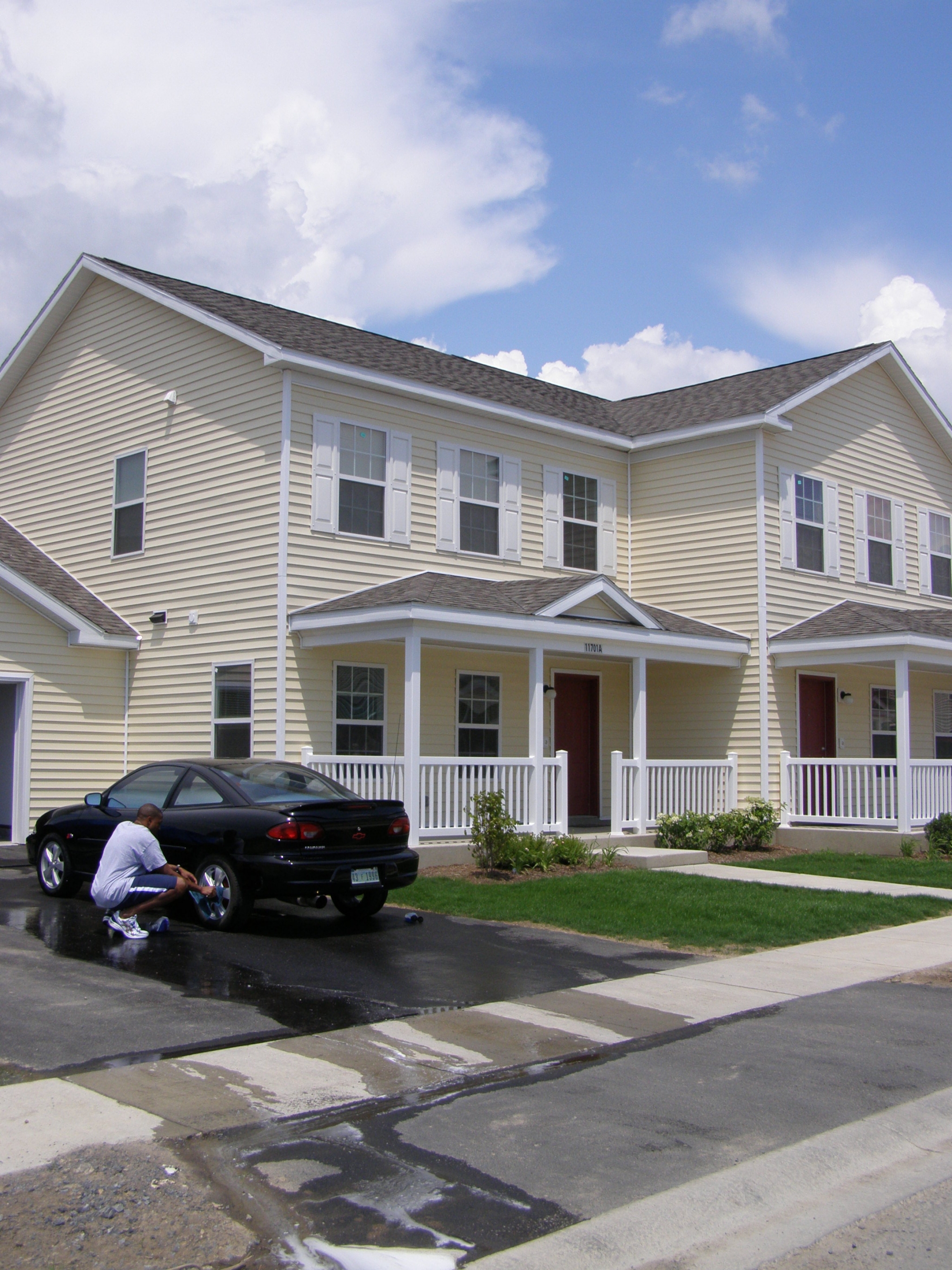 Four bedroom JNCO exterior | military housing fort drum