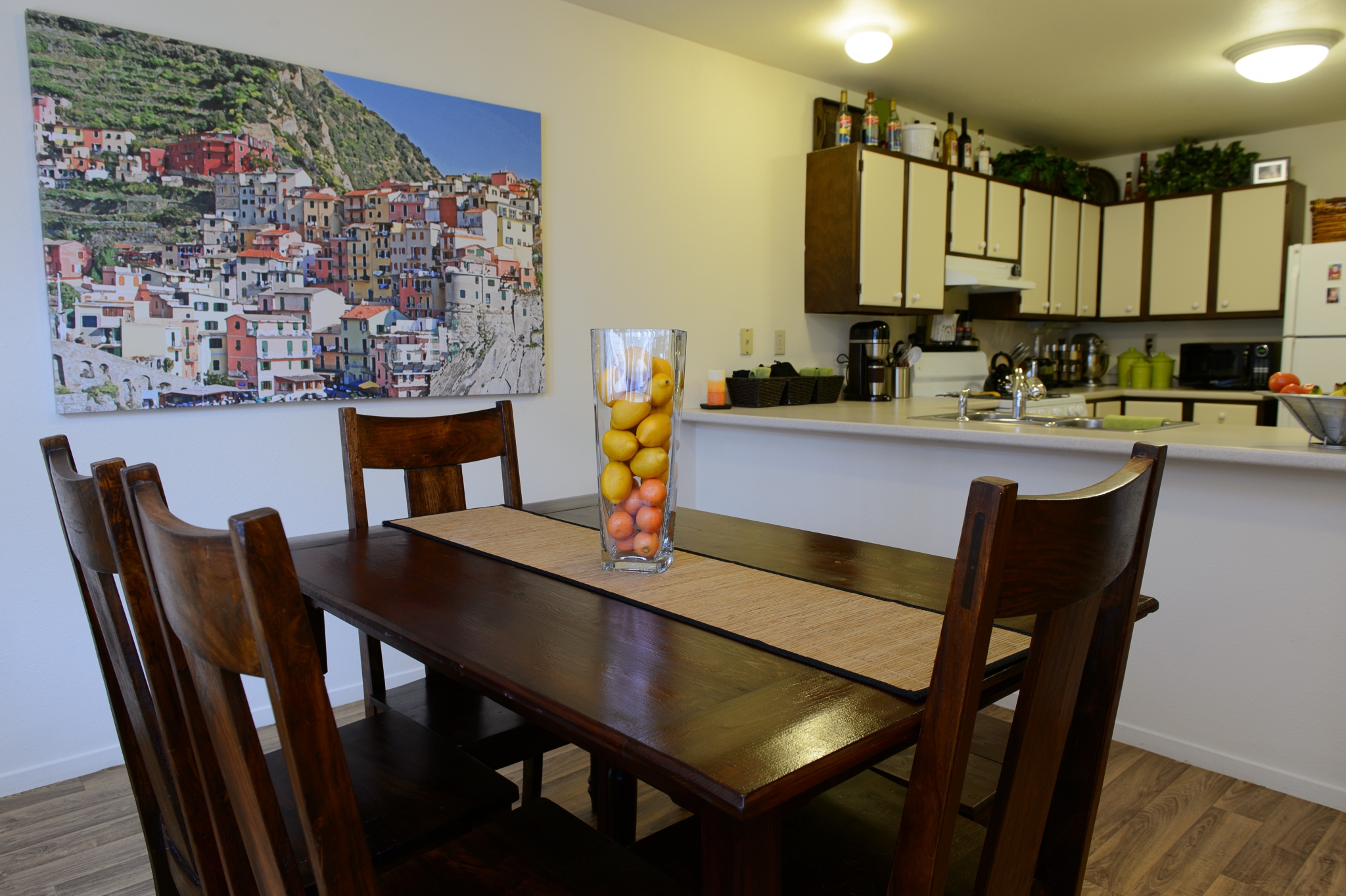 Dining Area and Kitchen | Apartment Rentals Watertown NY