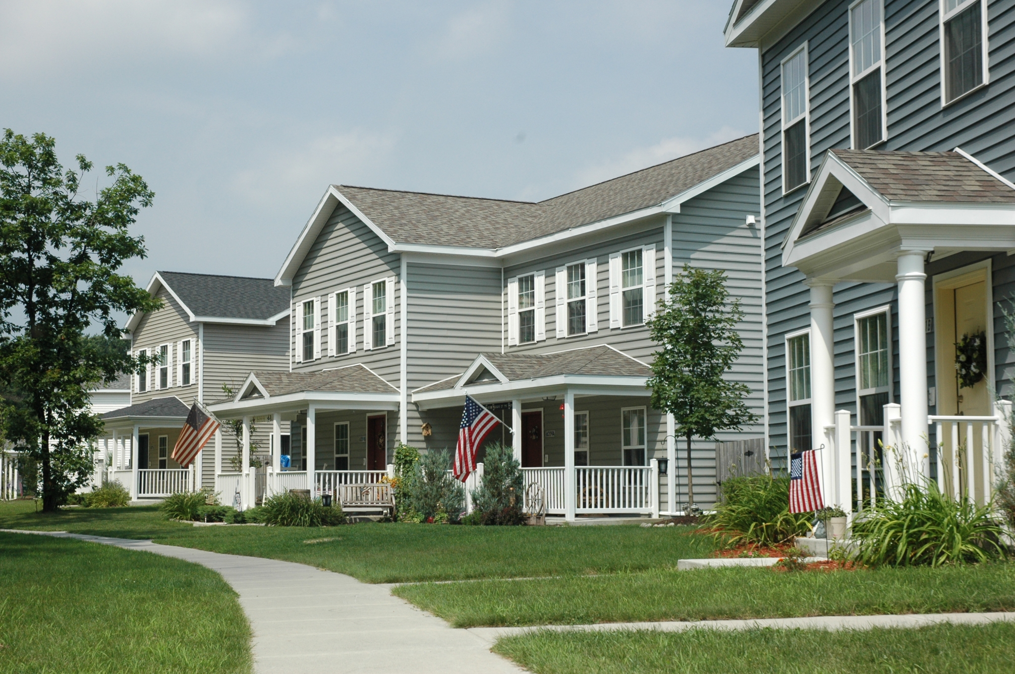 Four bedroom JNCO exterior | on base housing fort drum