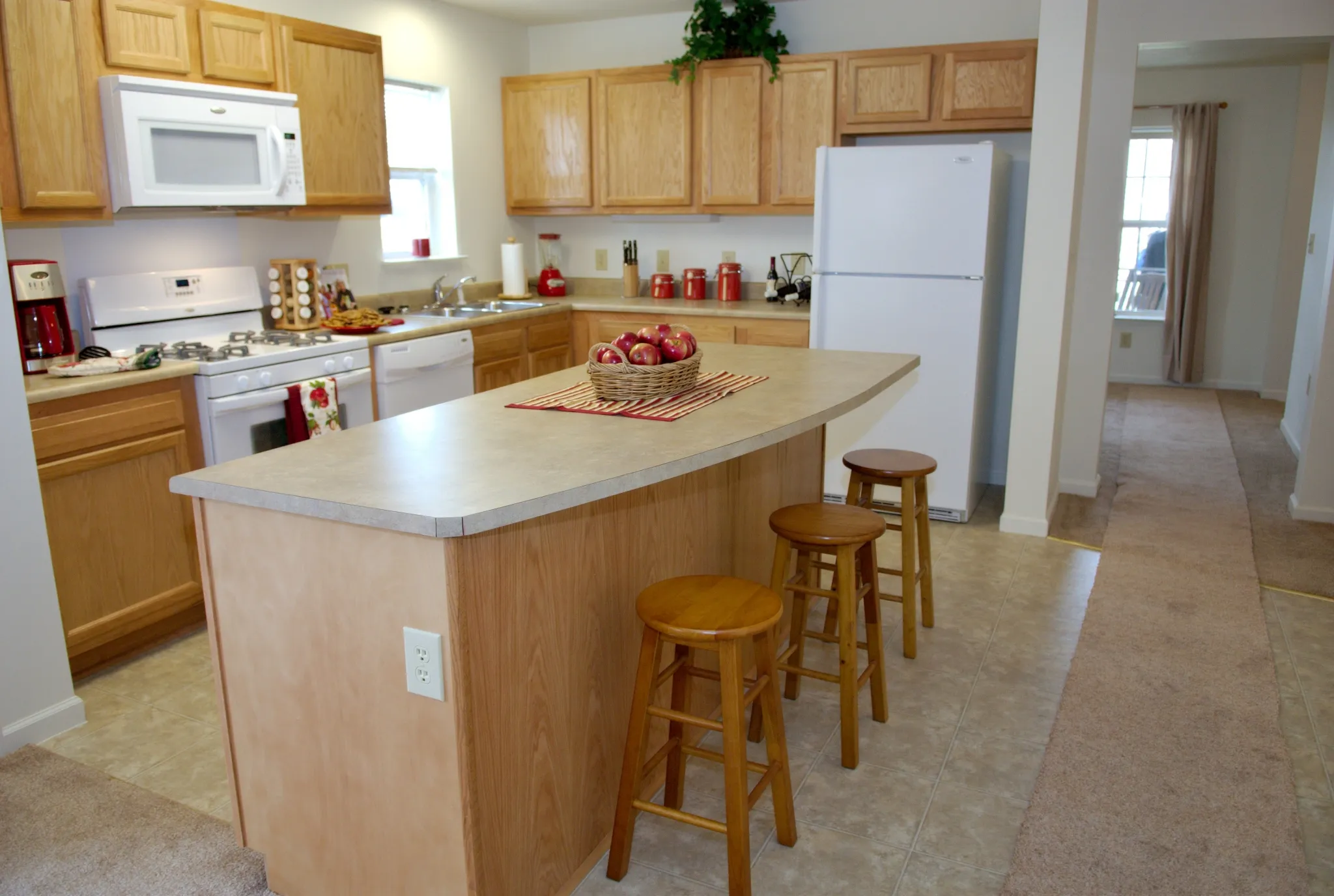 Four bedroom JNCO kitchen | apartment rentals fort drum ny