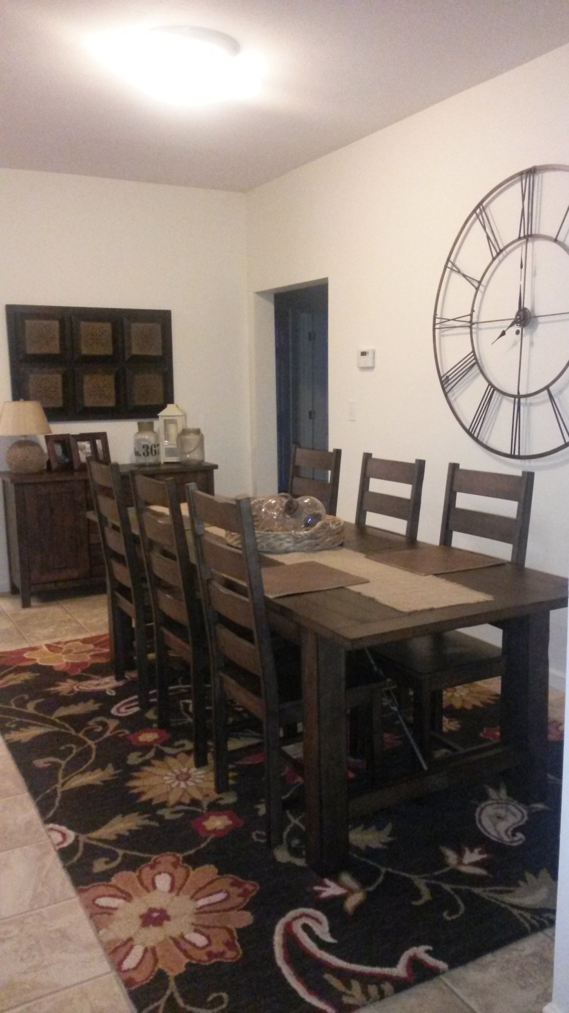Four bedroom SNCO dining room | on base housing fort drum