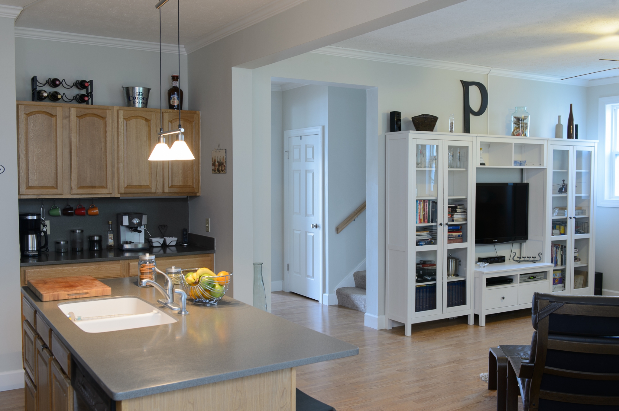 Field Grade Kitchen and Living Room | Fort Drum Housing
