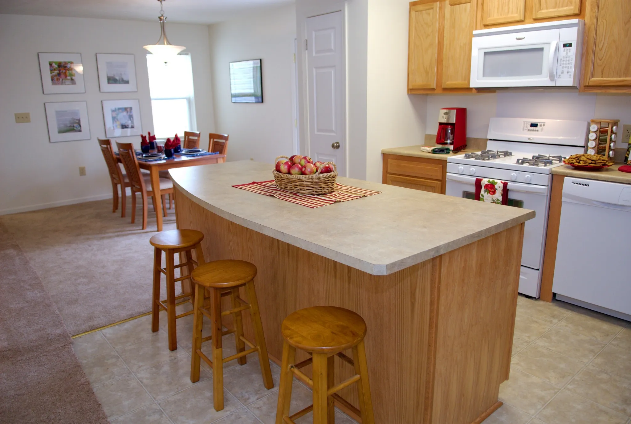 Four bedroom JNCO kitchen | fort drum apartments