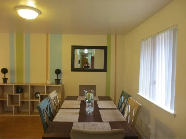 2-bedroom apartment style homes in HMR, dining room