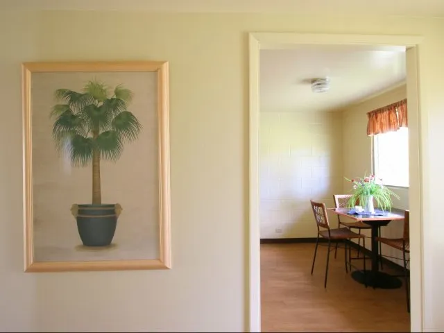 View to the kitchen