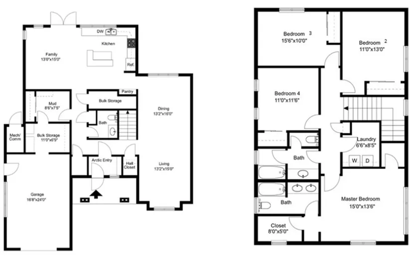 Tanana Trails 4 Bedroom I 4 Bed Apartment North Haven Communities